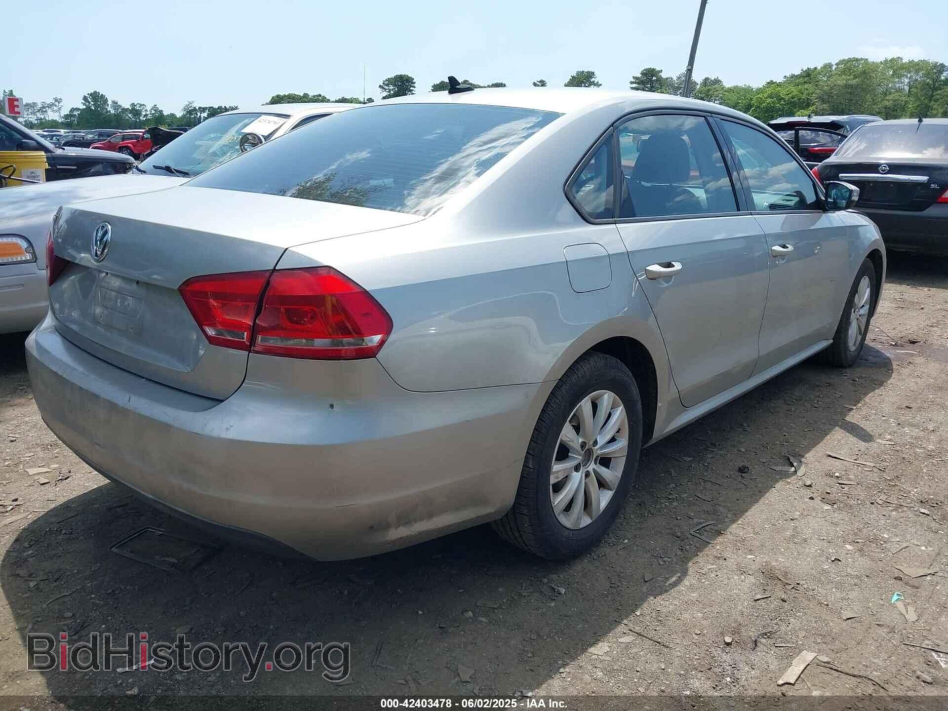 2014 VOLKSWAGEN PASSAT - VIN: 1VWAP7A31EC003316 - Фото 4