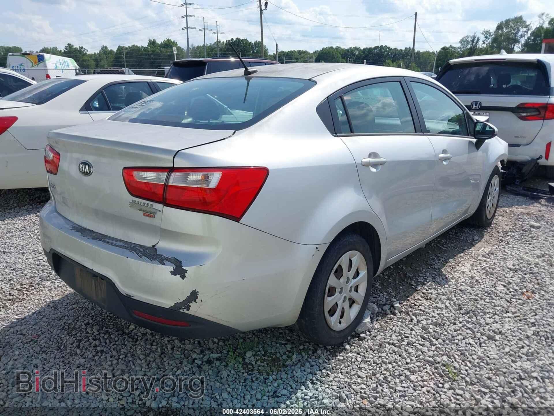 2015 KIA RIO - VIN: KNADM4A33F6431232 - Фото 4