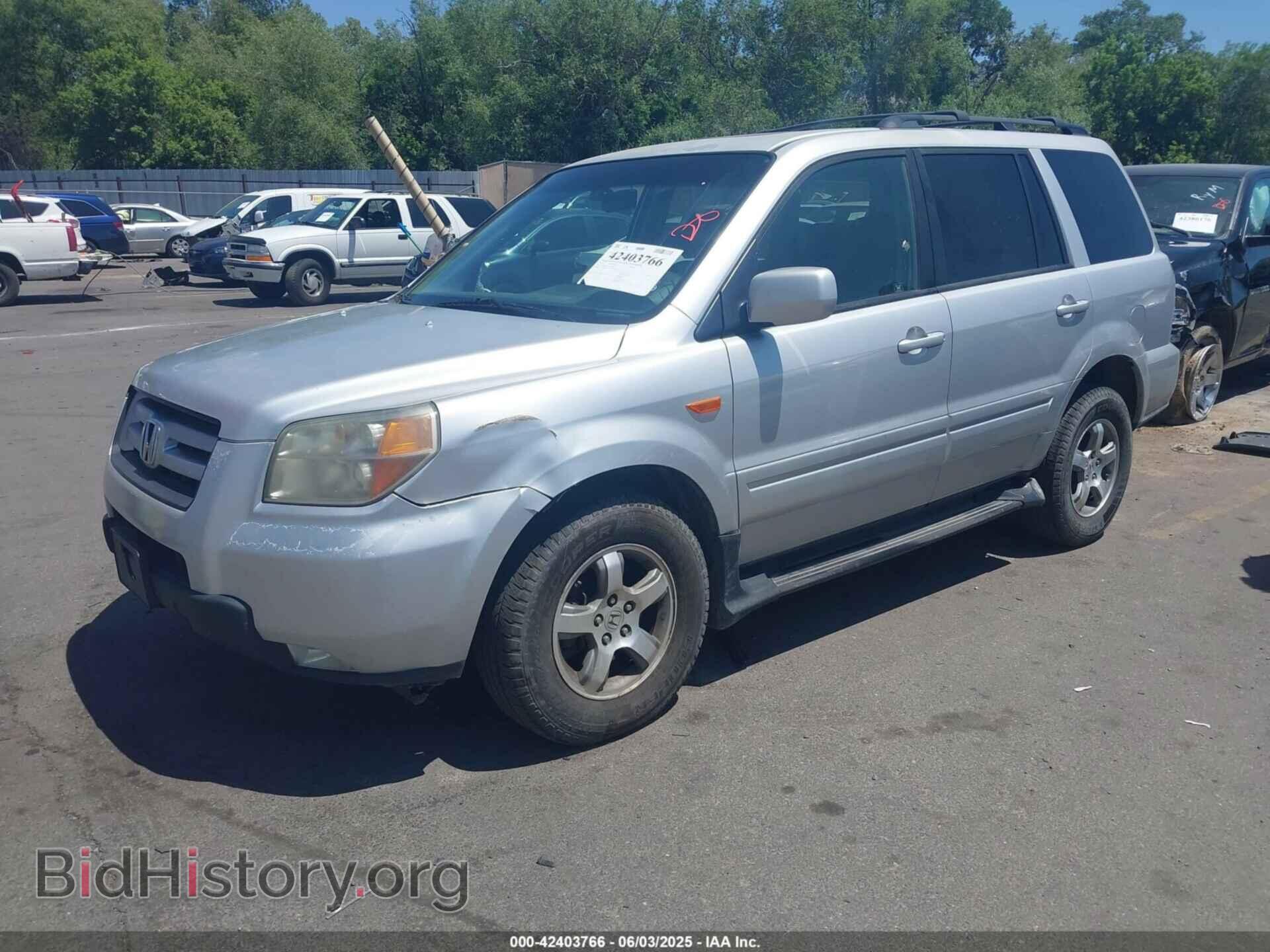 2007 HONDA PILOT - VIN: 2HKYF18667H516800 - Фото 2