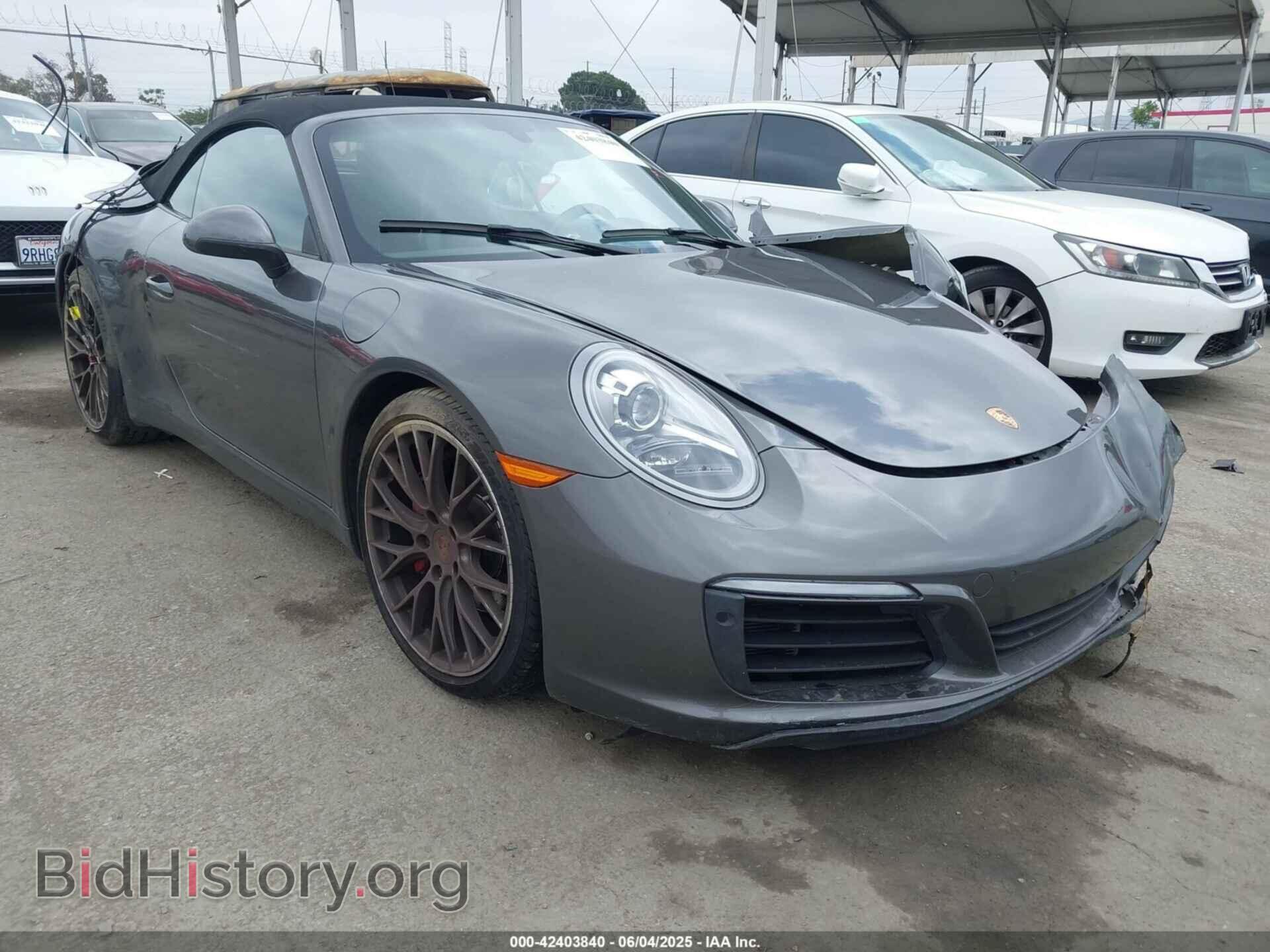 Фотография WP0CA2A98JS138409 - PORSCHE 911 2018