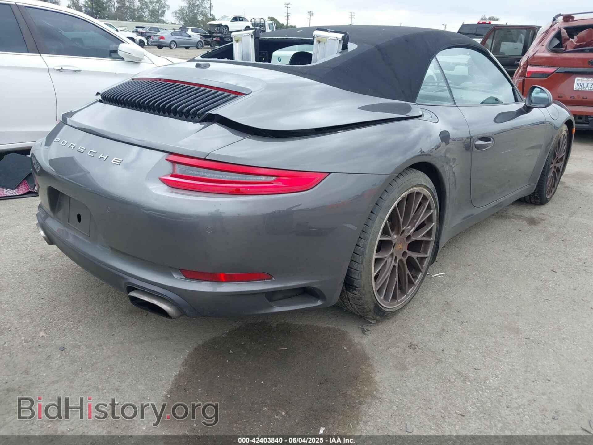 2018 PORSCHE 911 - VIN: WP0CA2A98JS138409 - Фото 4
