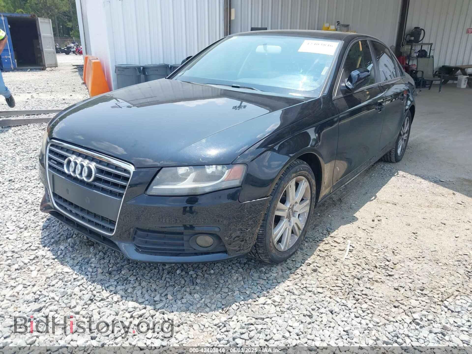 2010 AUDI A4 - VIN: WAUDFAFL6AN036106 - Фото 2