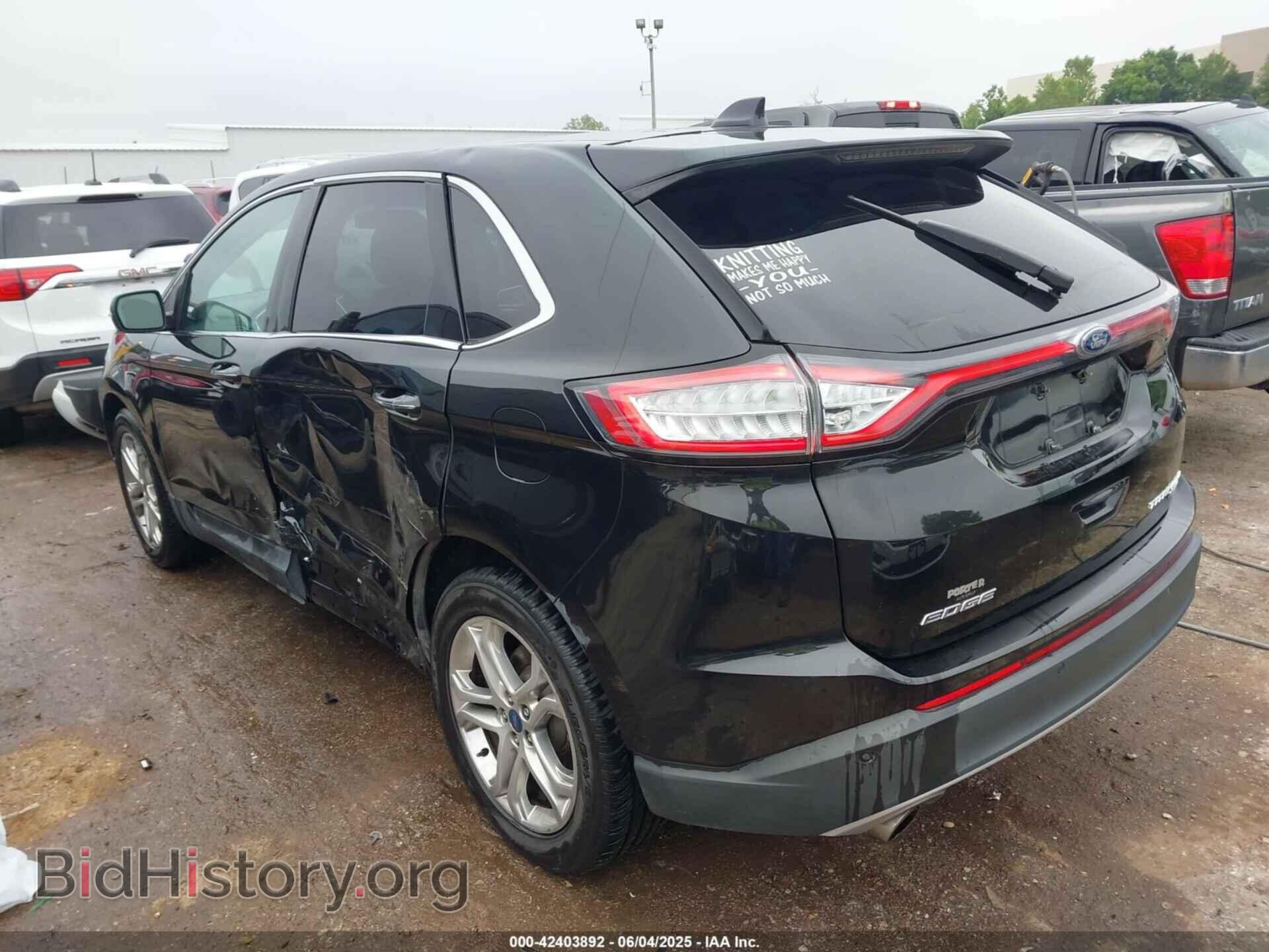 2015 FORD EDGE - VIN: 2FMTK4K96FBB24674 - Photo 3