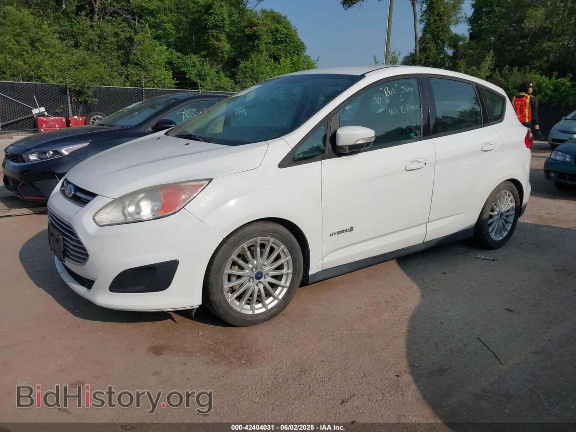 2014 FORD C-MAX HYBRID - VIN: 1FADP5AU3EL511743 - Фото 2