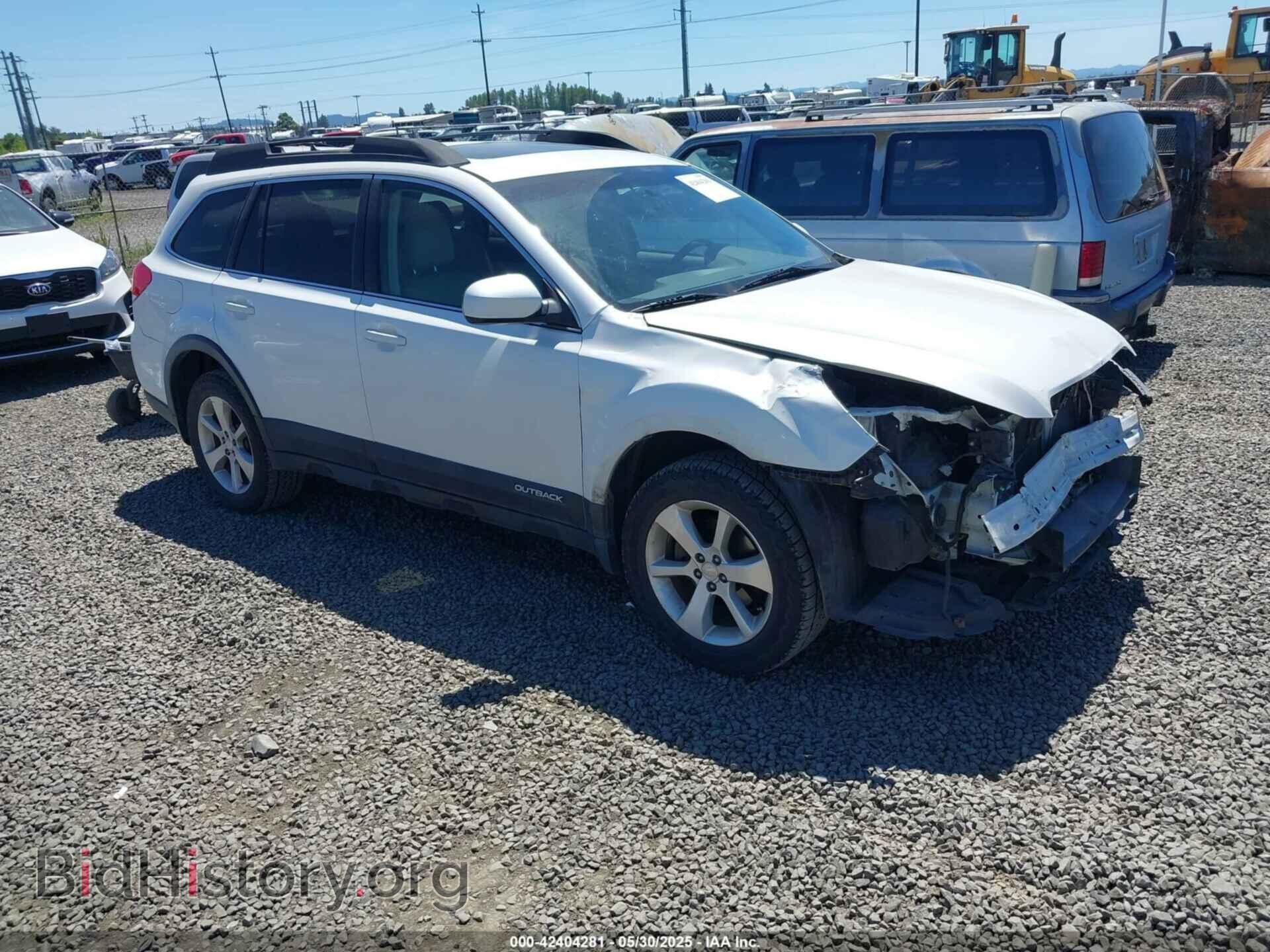 Photo 4S4BRBLC8E3292014 - SUBARU OUTBACK 2014