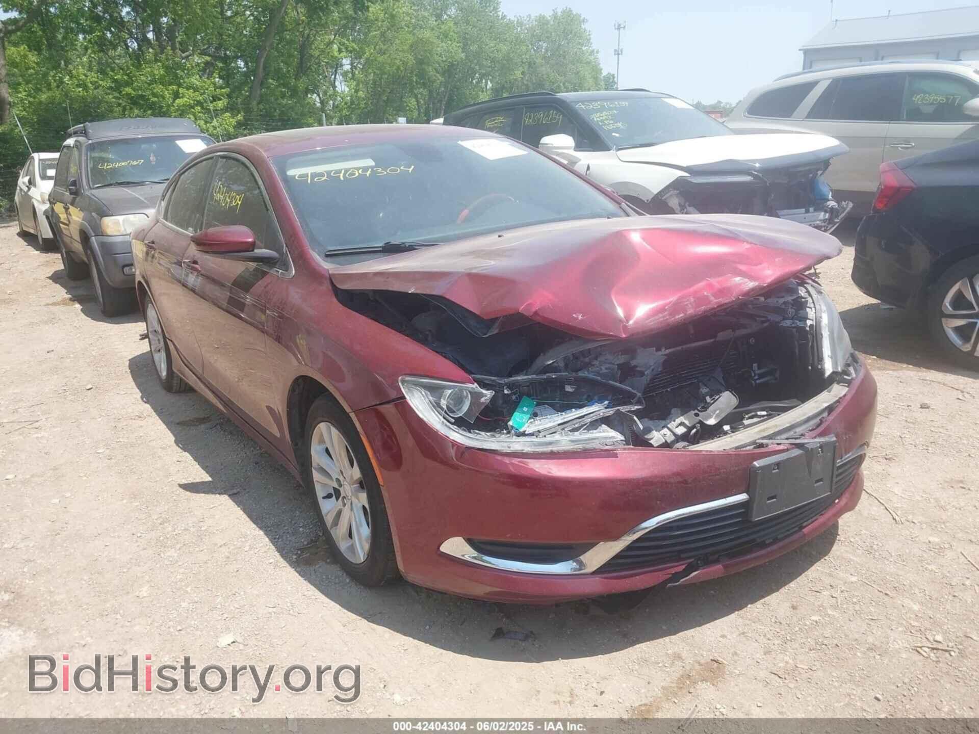 Фотография 1C3CCCABXGN174441 - CHRYSLER 200 2016