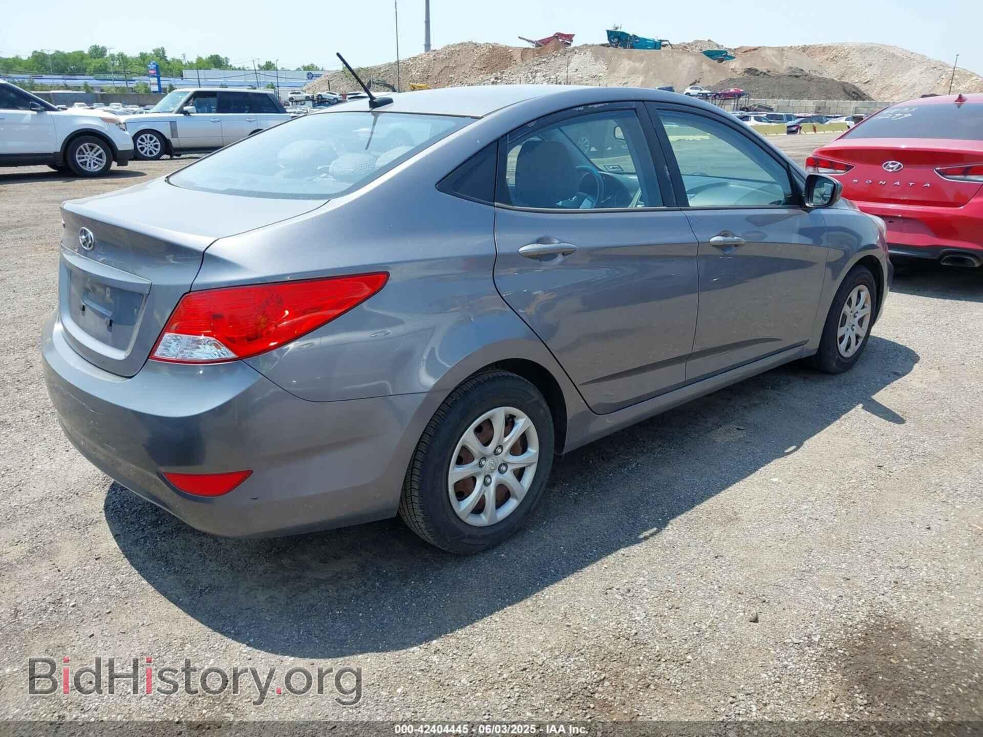 2013 HYUNDAI ACCENT - VIN: KMHCT4AE3DU507491 - Фото 4