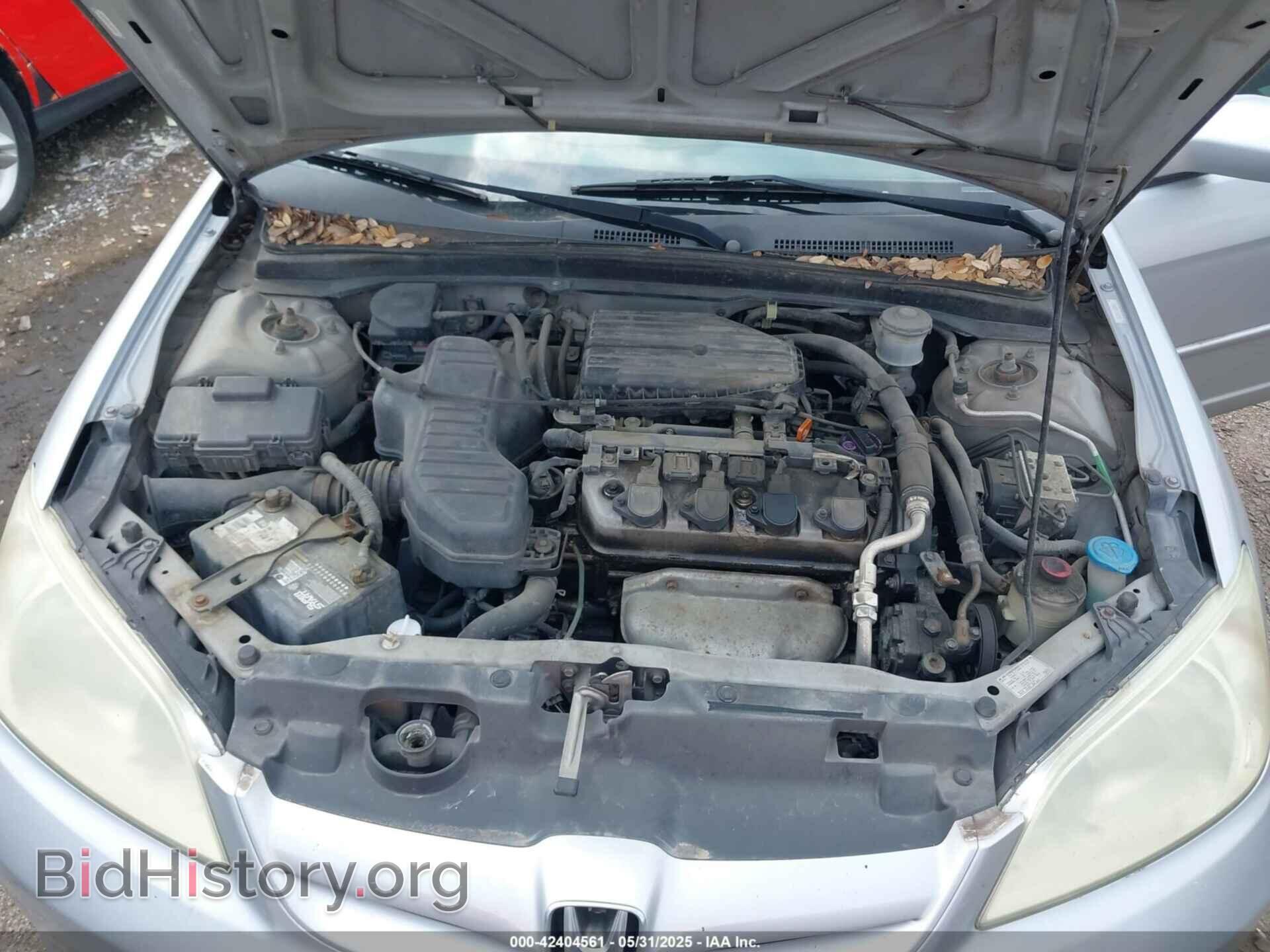 2005 HONDA CIVIC - VIN: 2HGES26735H589307 - Фото 10