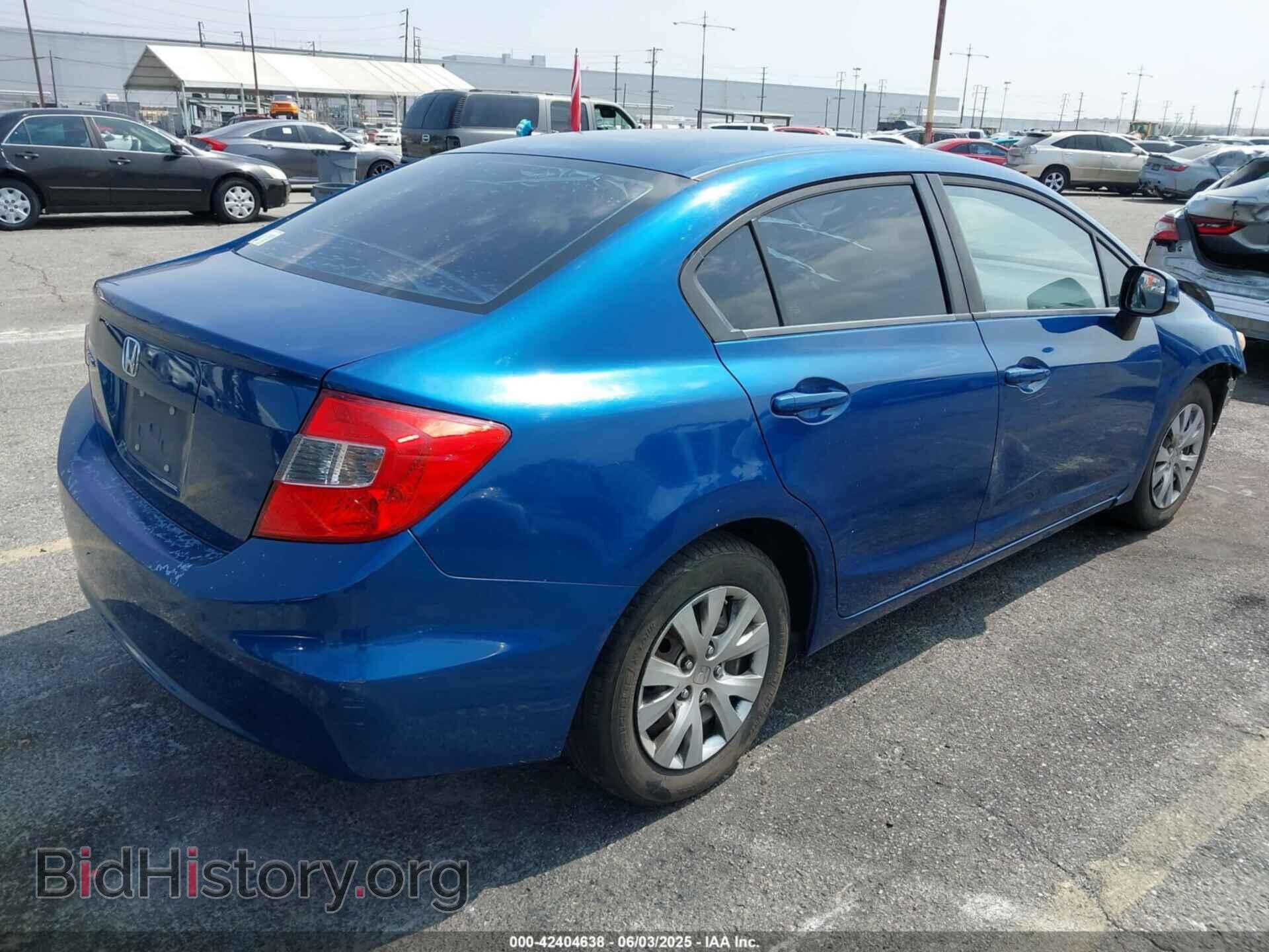 2012 HONDA CIVIC - VIN: 19XFB2F54CE319044 - Фото 4