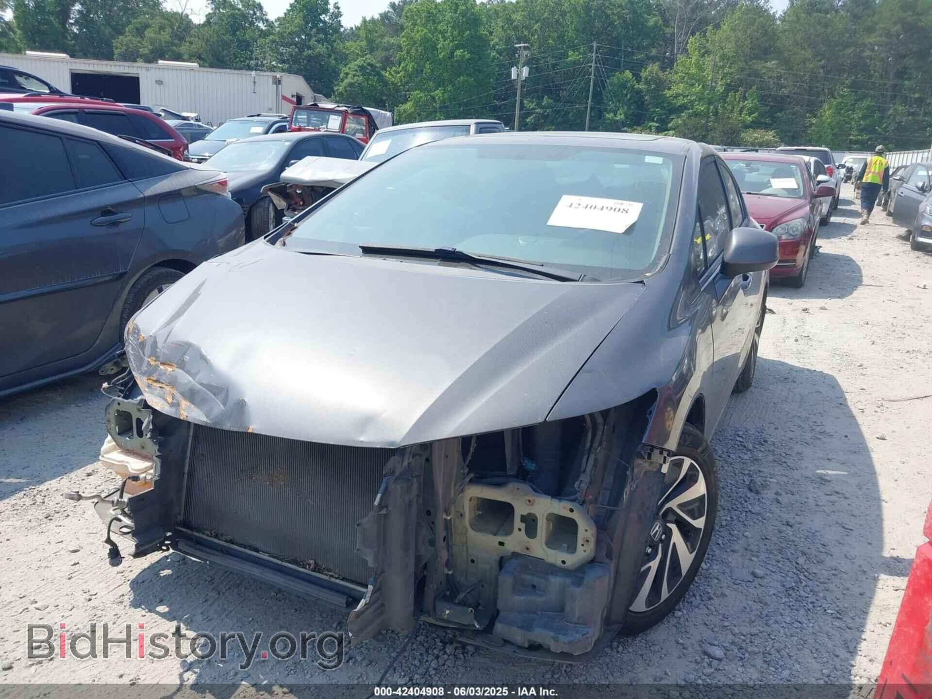 2013 HONDA CIVIC - VIN: 2HGFB2F96DH515741 - Фото 2