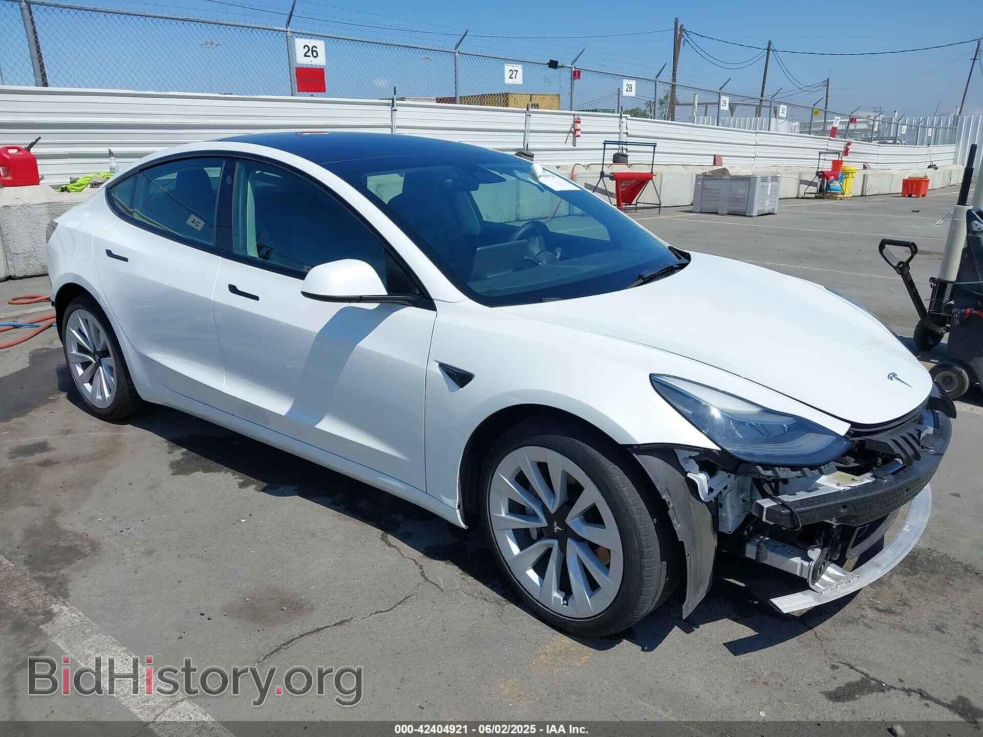 Фотография 5YJ3E1EA2MF087106 - TESLA MODEL 3 2021
