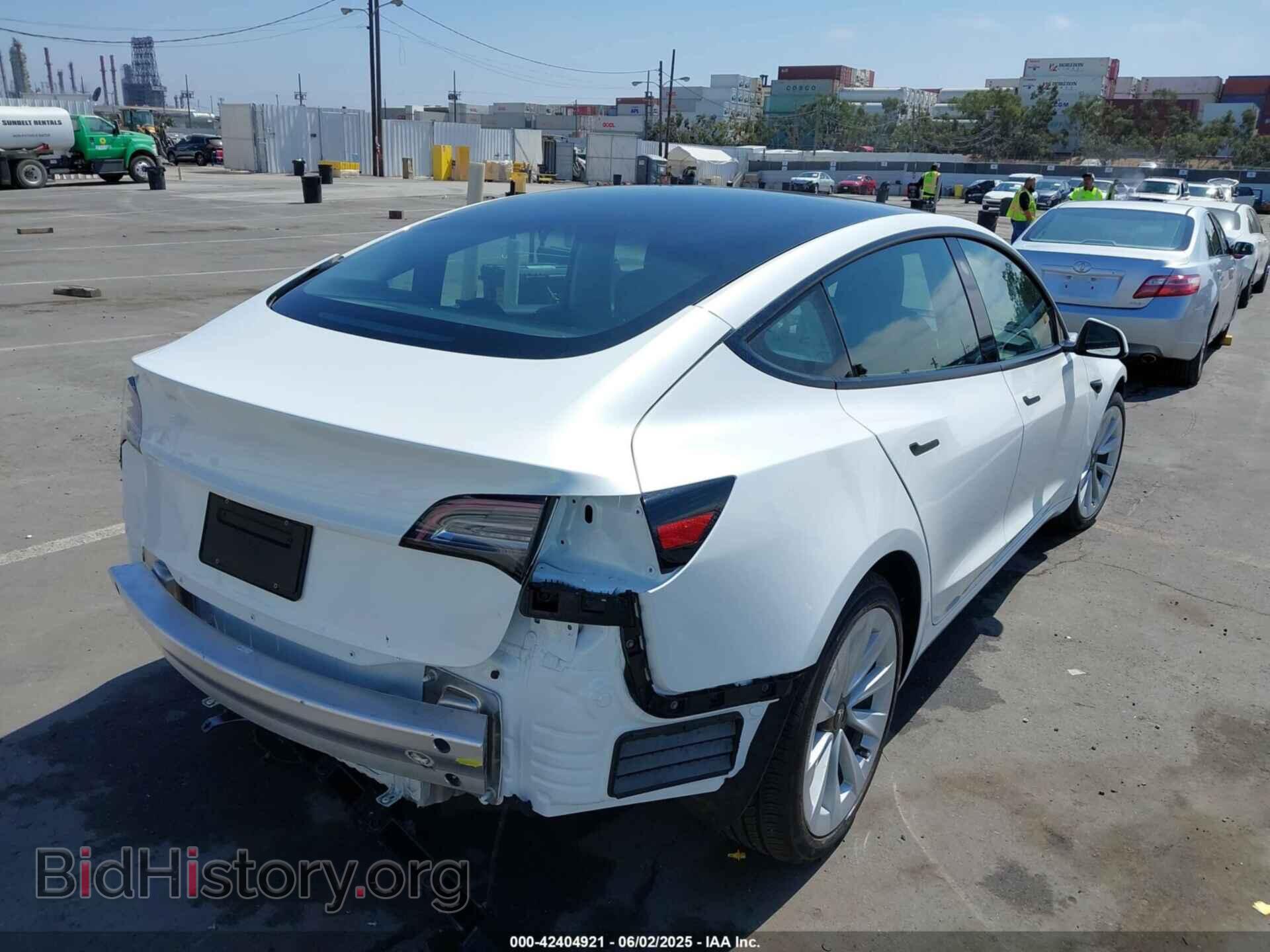 2021 TESLA MODEL 3 - VIN: 5YJ3E1EA2MF087106 - Фото 4