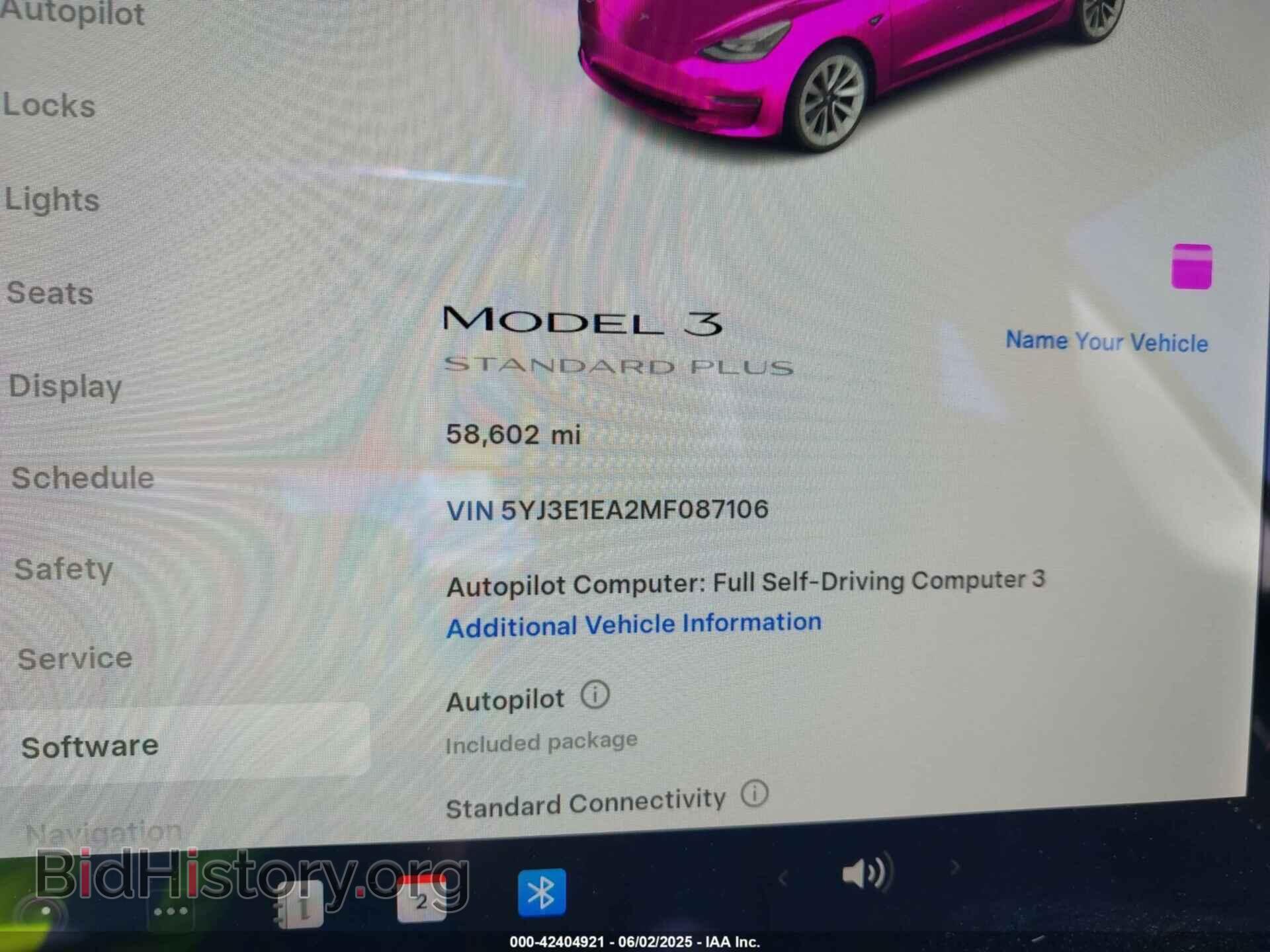 2021 TESLA MODEL 3 - VIN: 5YJ3E1EA2MF087106 - Фото 7