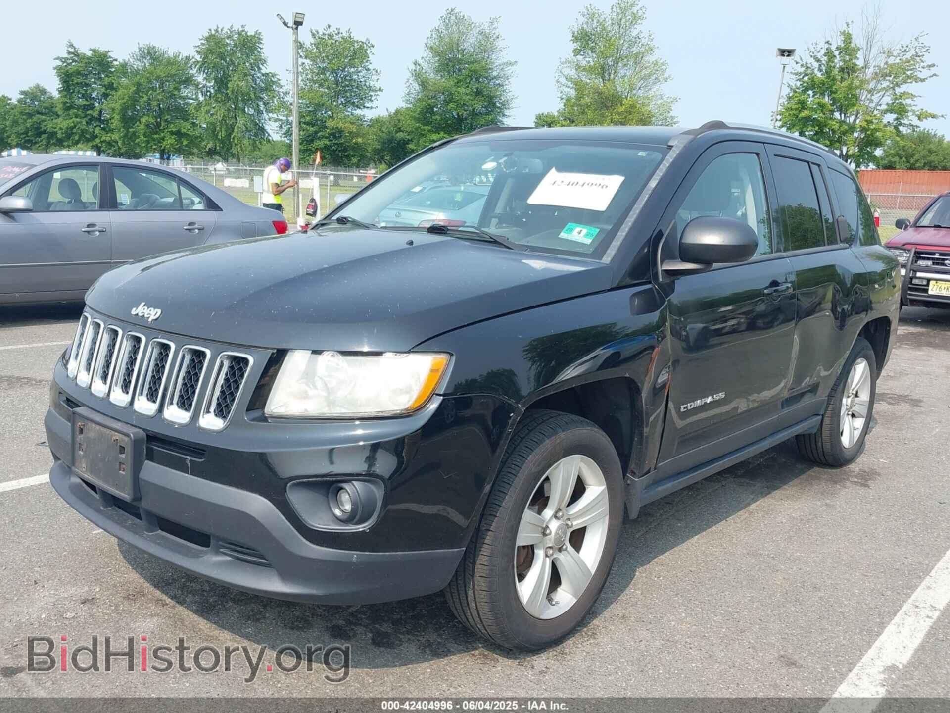 2012 JEEP COMPASS - VIN: 1C4NJDEB9CD573447 - Фото 2