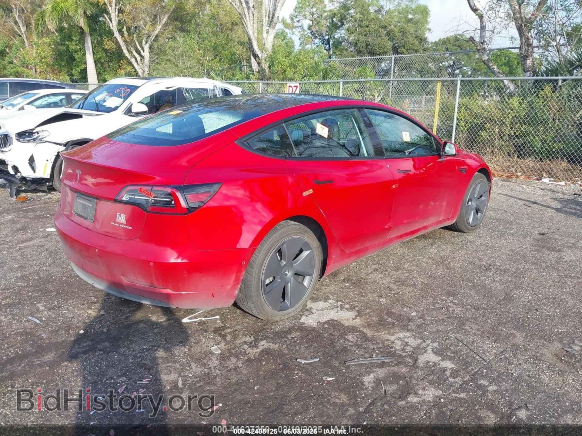 2022 TESLA MODEL 3 - VIN: 5YJ3E1EB3NF267172 - Фото 4