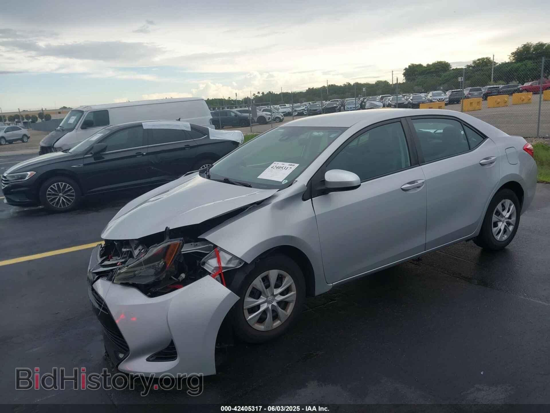 2017 TOYOTA COROLLA - VIN: 2T1BURHEXHC779801 - Фото 2