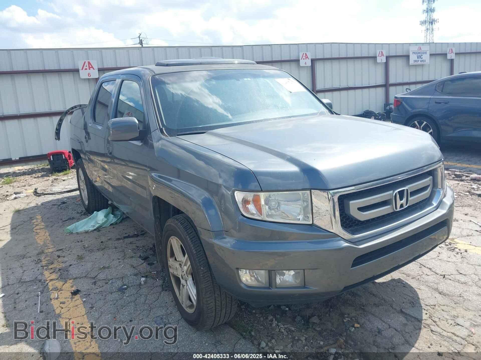 Photo 5FPYK1F57BB002085 - HONDA RIDGELINE 2011