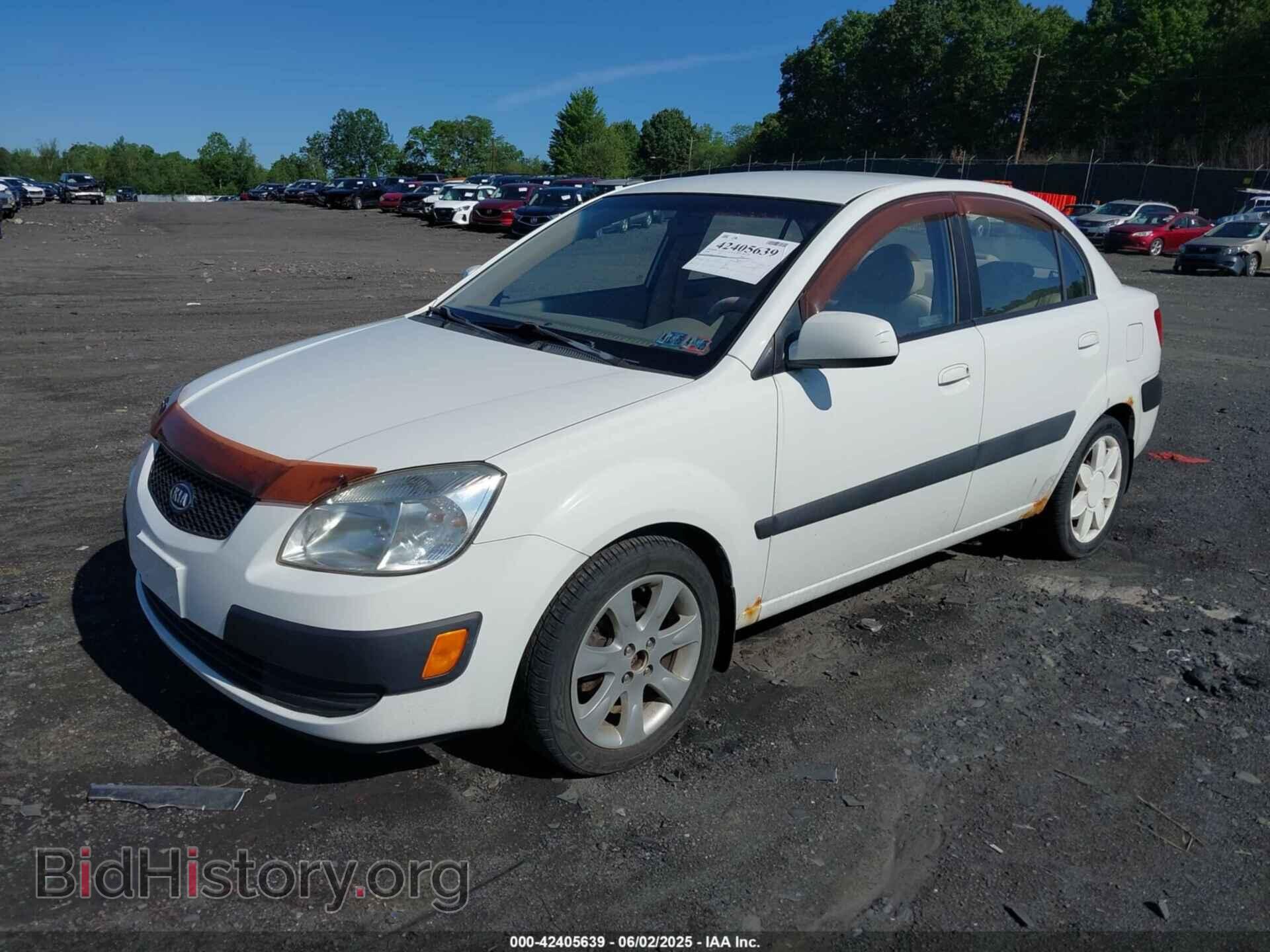 2008 KIA RIO - VIN: KNADE123686406435 - Фото 2