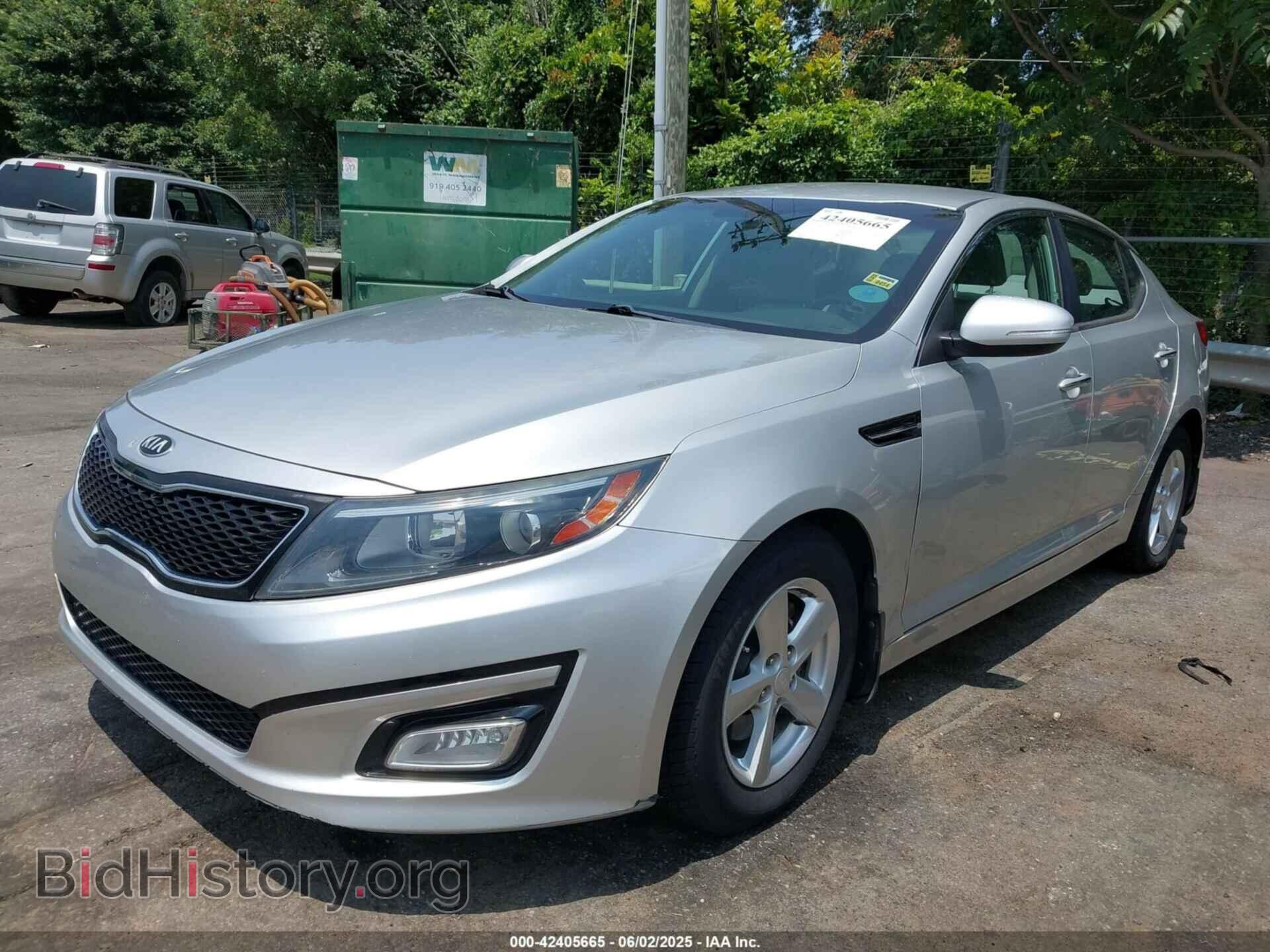 2014 KIA OPTIMA - VIN: KNAGM4A79E5499118 - Фото 2