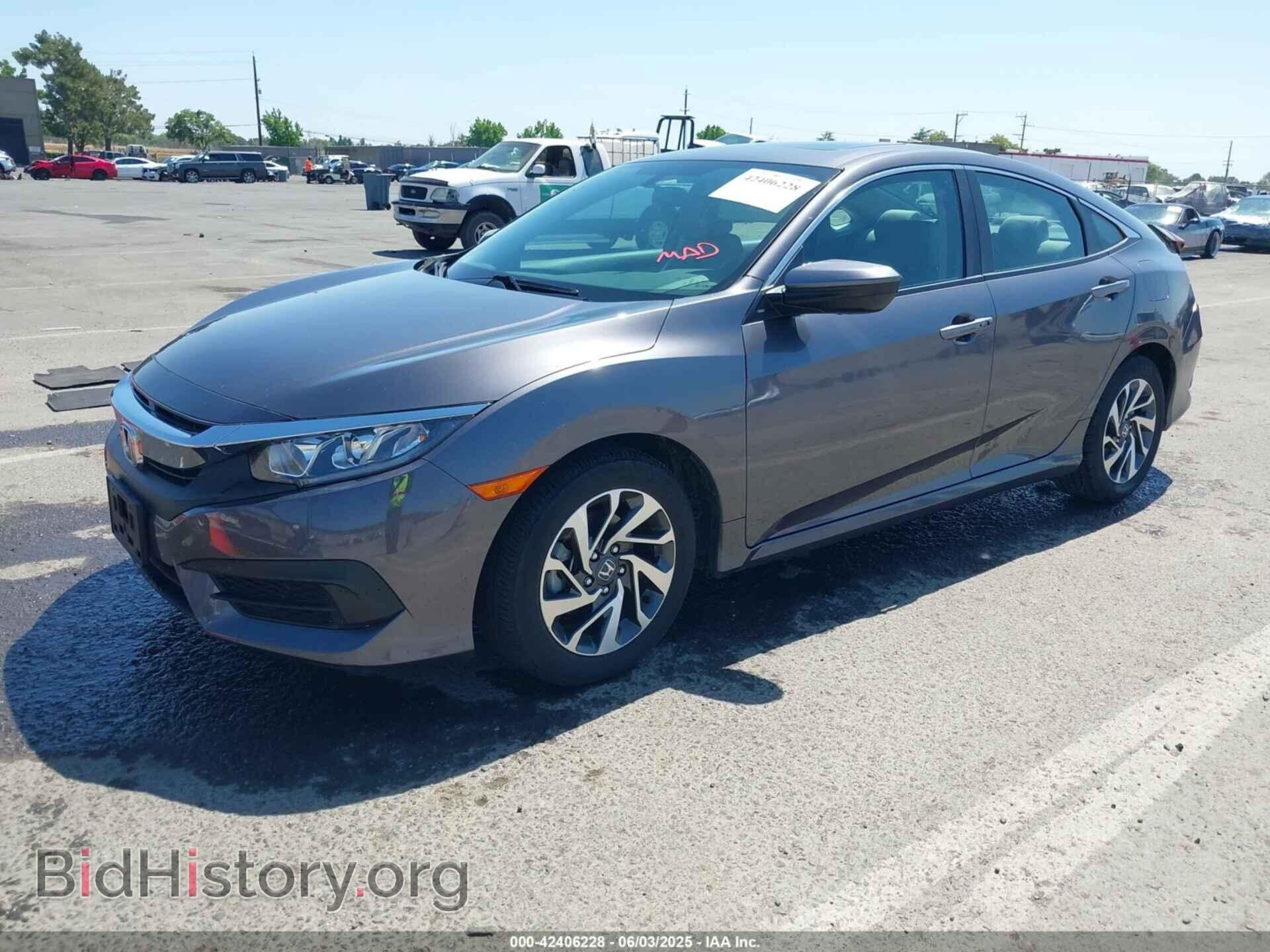 2016 HONDA CIVIC - VIN: 2HGFC2F77GH554886 - Фото 2