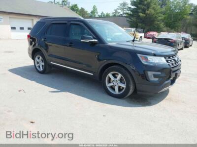 2017 Ford EXPLORER XLT, черный — VIN 1FM5K8D86HGD66896, IAAI