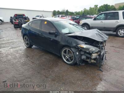 2013 Dodge DART Rallye, black — VIN 1C3CDFBA9DD105682, IAAI