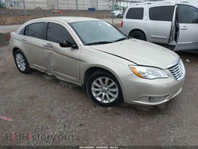 2013 Chrysler 200 LIMITED, champagne — VIN 1C3CCBCG2DN575271, IAAI