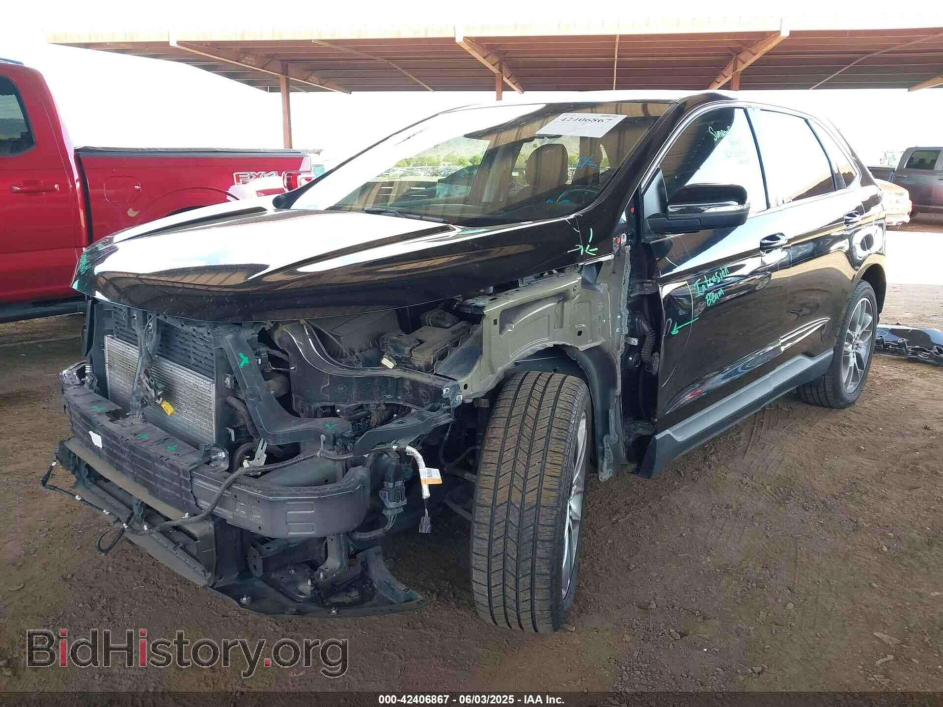2017 FORD EDGE - VIN: 2FMPK4K89HBB18587 - Фото 2