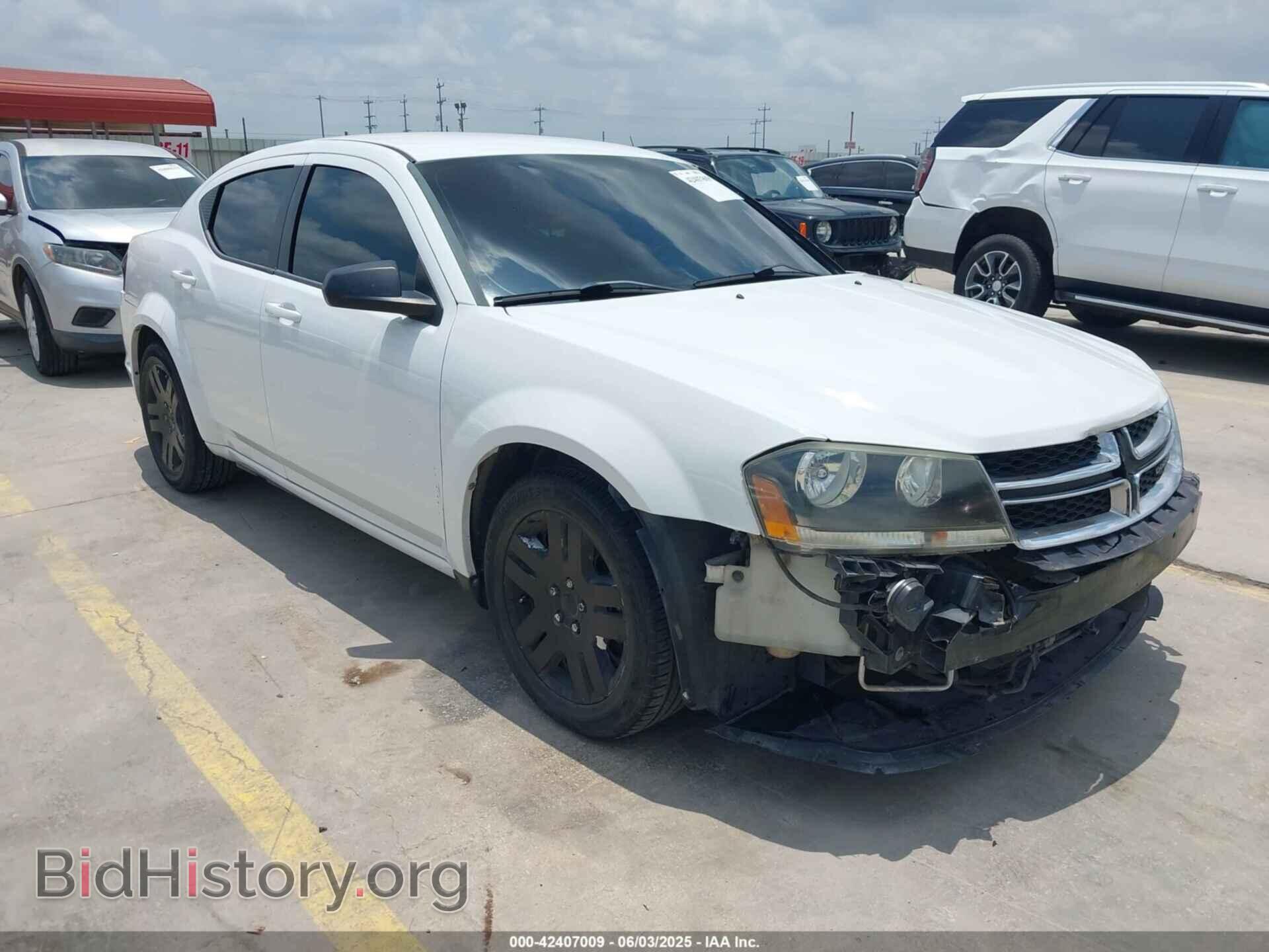 Photo 1C3CDZAB3DN752018 - DODGE AVENGER 2013