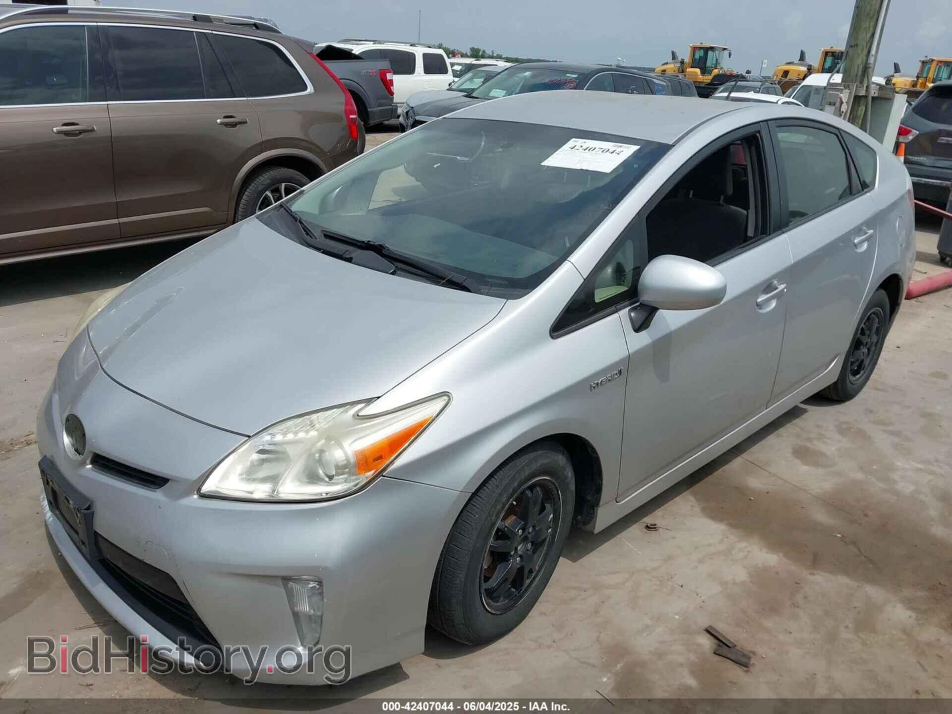 2014 TOYOTA PRIUS - VIN: JTDKN3DU8E1780730 - Фото 2