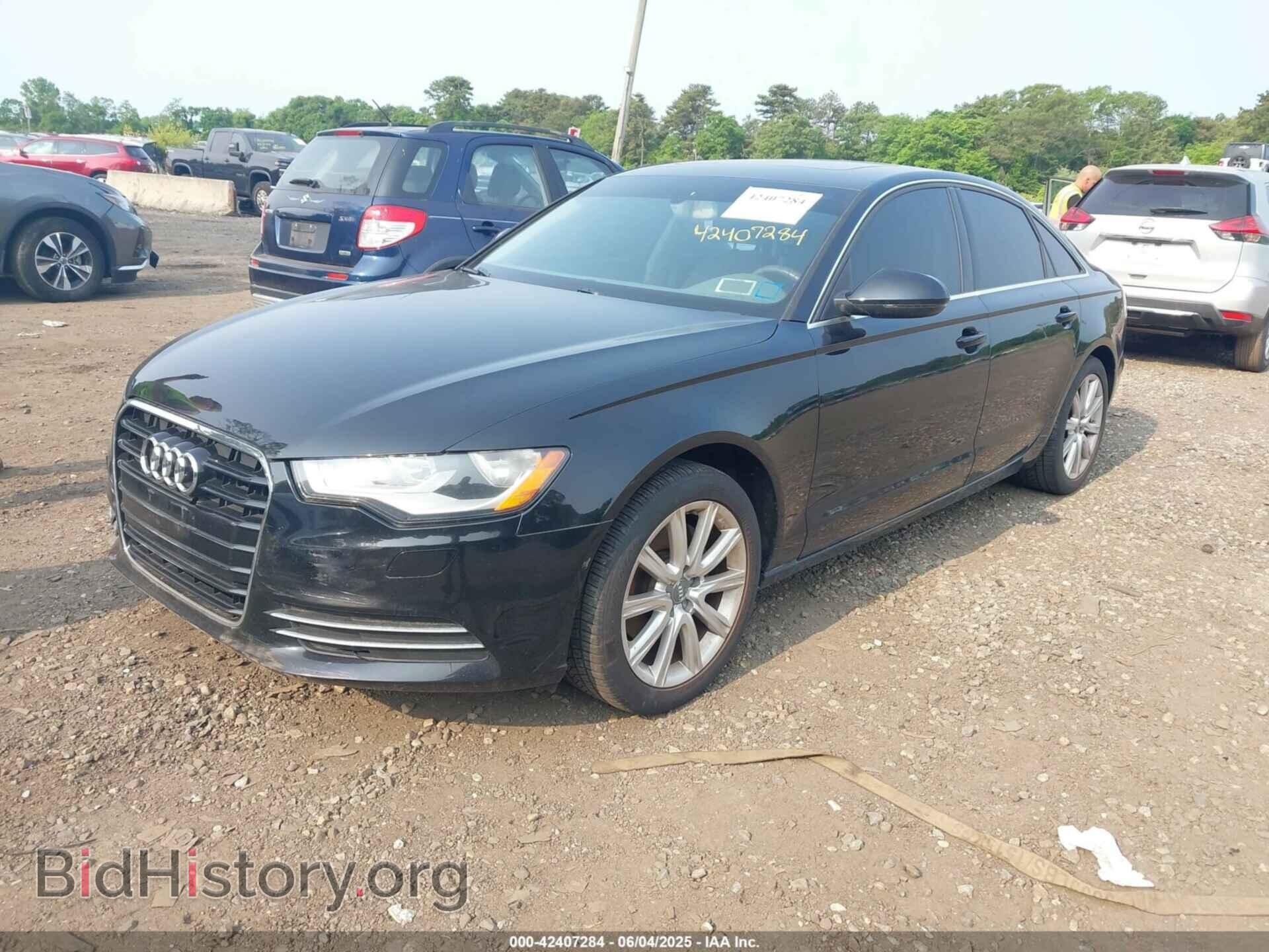 2013 AUDI A6 - VIN: WAUCFAFC5DN056377 - Фото 2