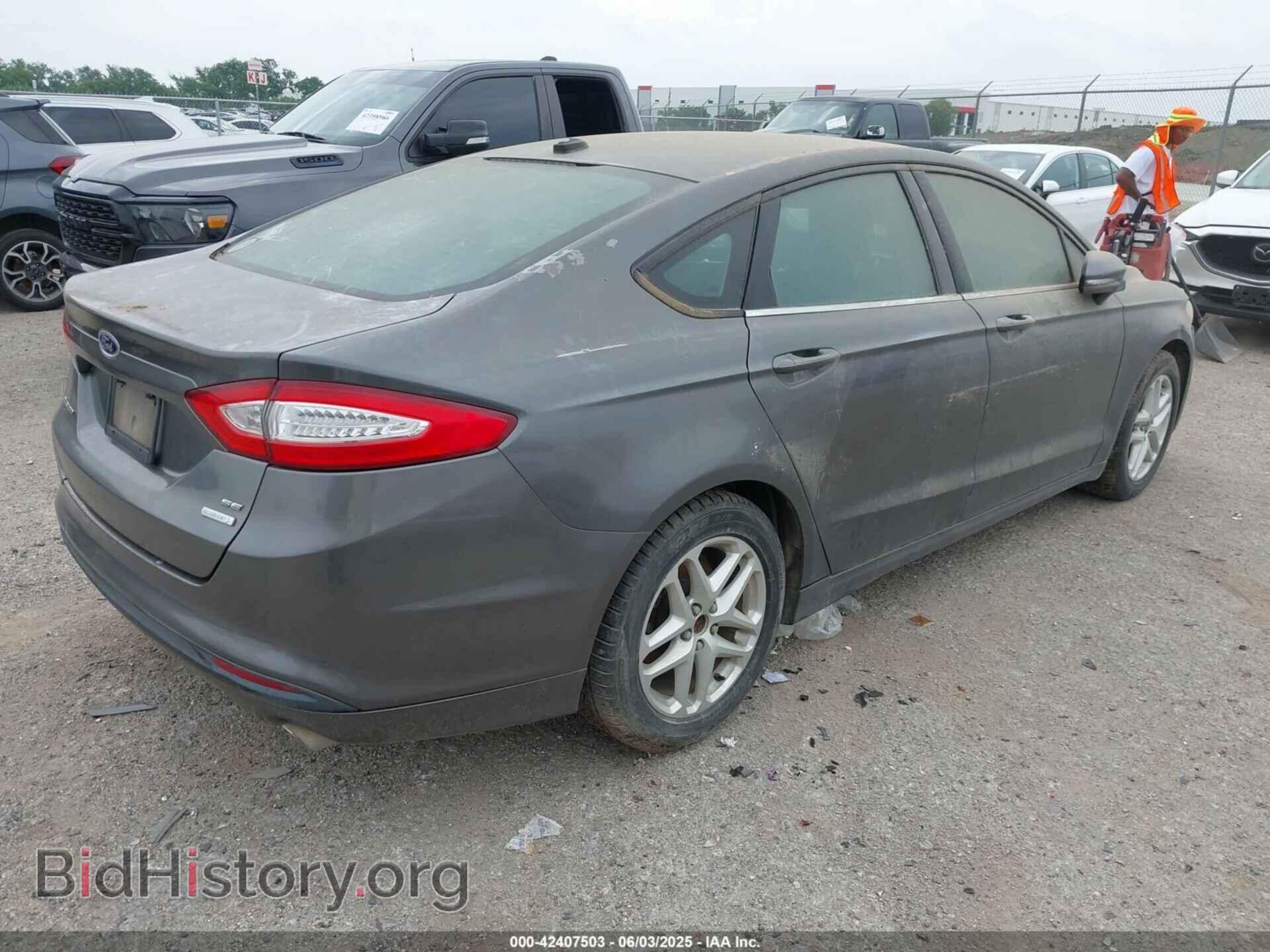 2013 FORD FUSION - VIN: 3FA6P0HRXDR370327 - Фото 4