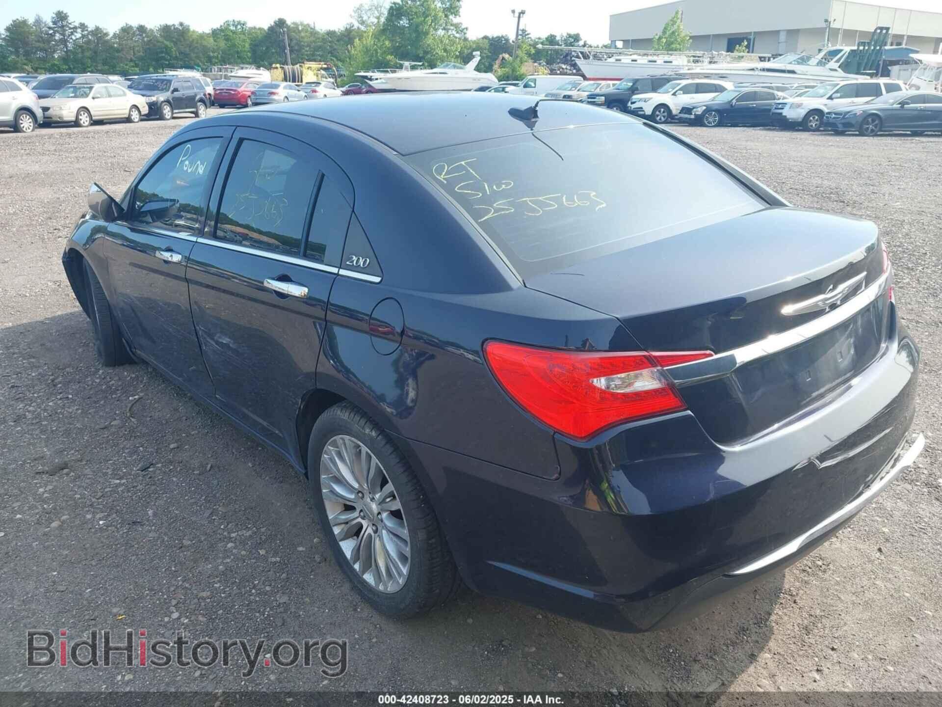 2012 CHRYSLER 200 - VIN: 1C3CCBCG0CN107828 - Фото 3