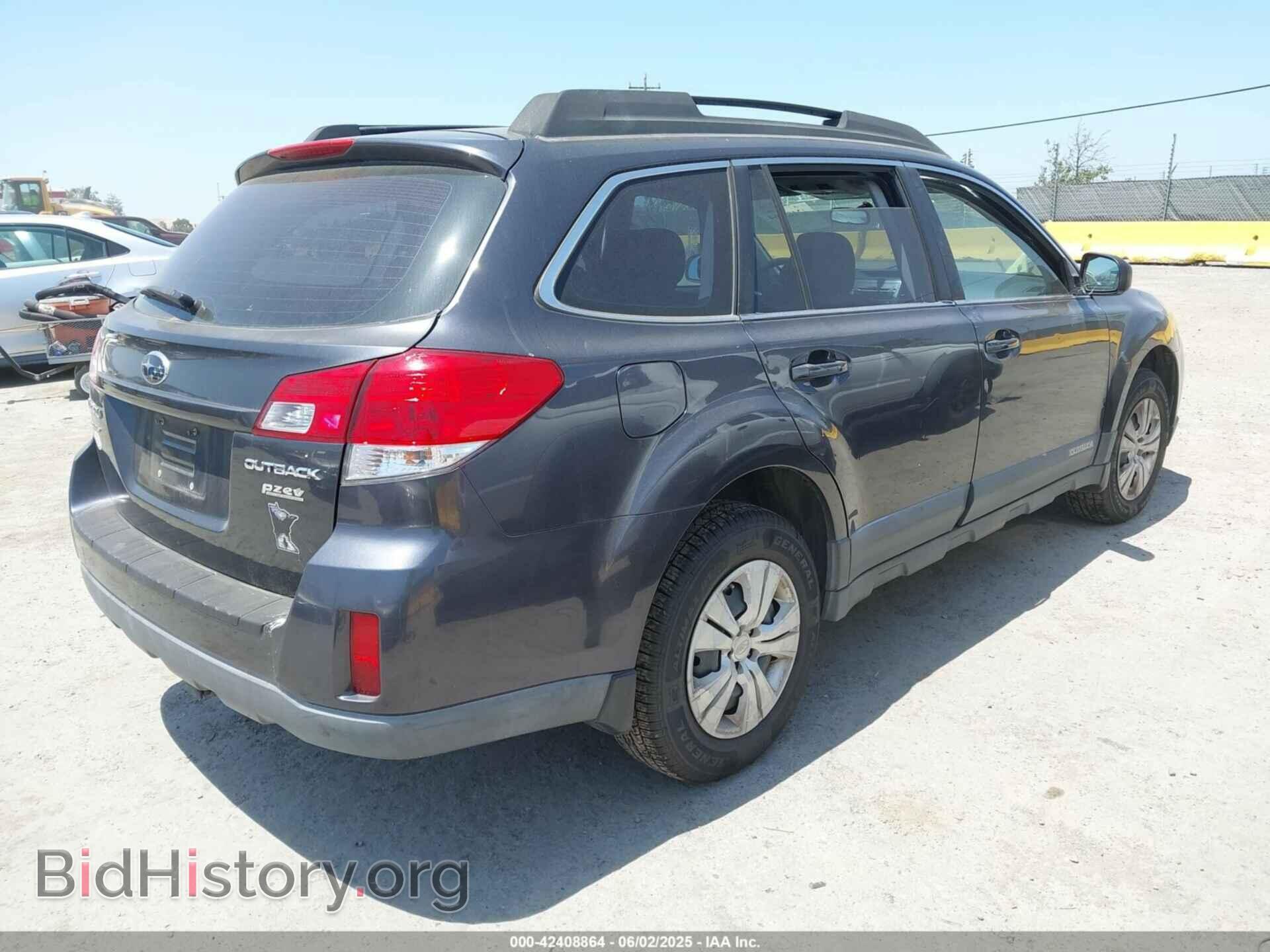 2011 SUBARU OUTBACK - VIN: 4S4BRBAC9B3341901 - Фото 4