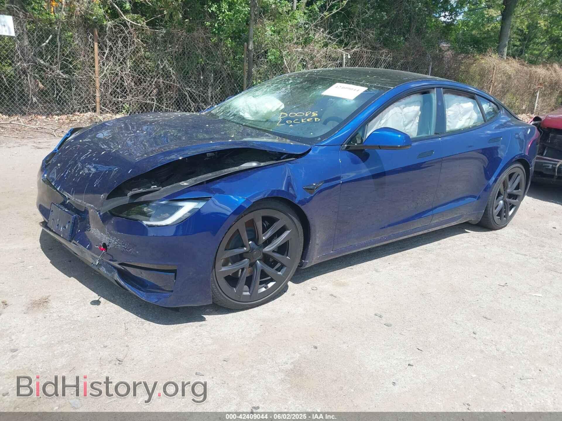 2025 TESLA MODEL S - VIN: 5YJSA1E59SF549183 - Фото 2