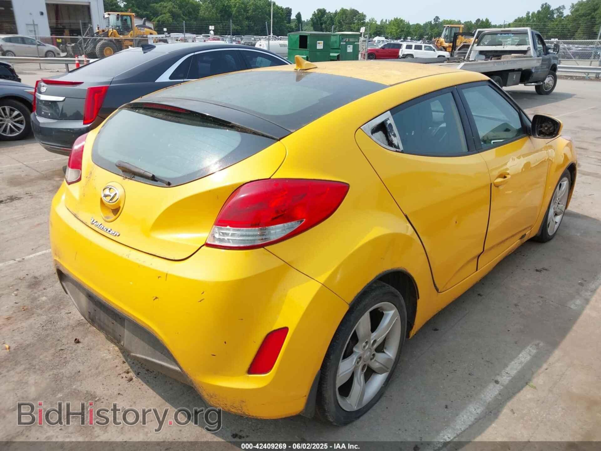 2012 HYUNDAI VELOSTER - VIN: KMHTC6AD5CU039913 - Фото 4
