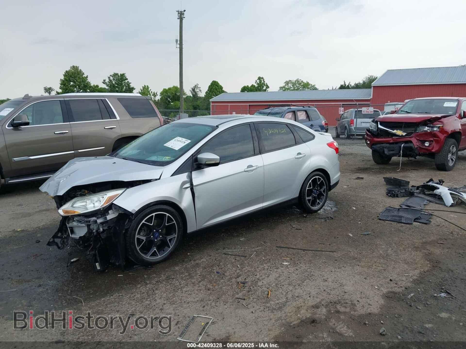 2014 FORD FOCUS - VIN: 1FADP3F27EL167393 - Фото 2