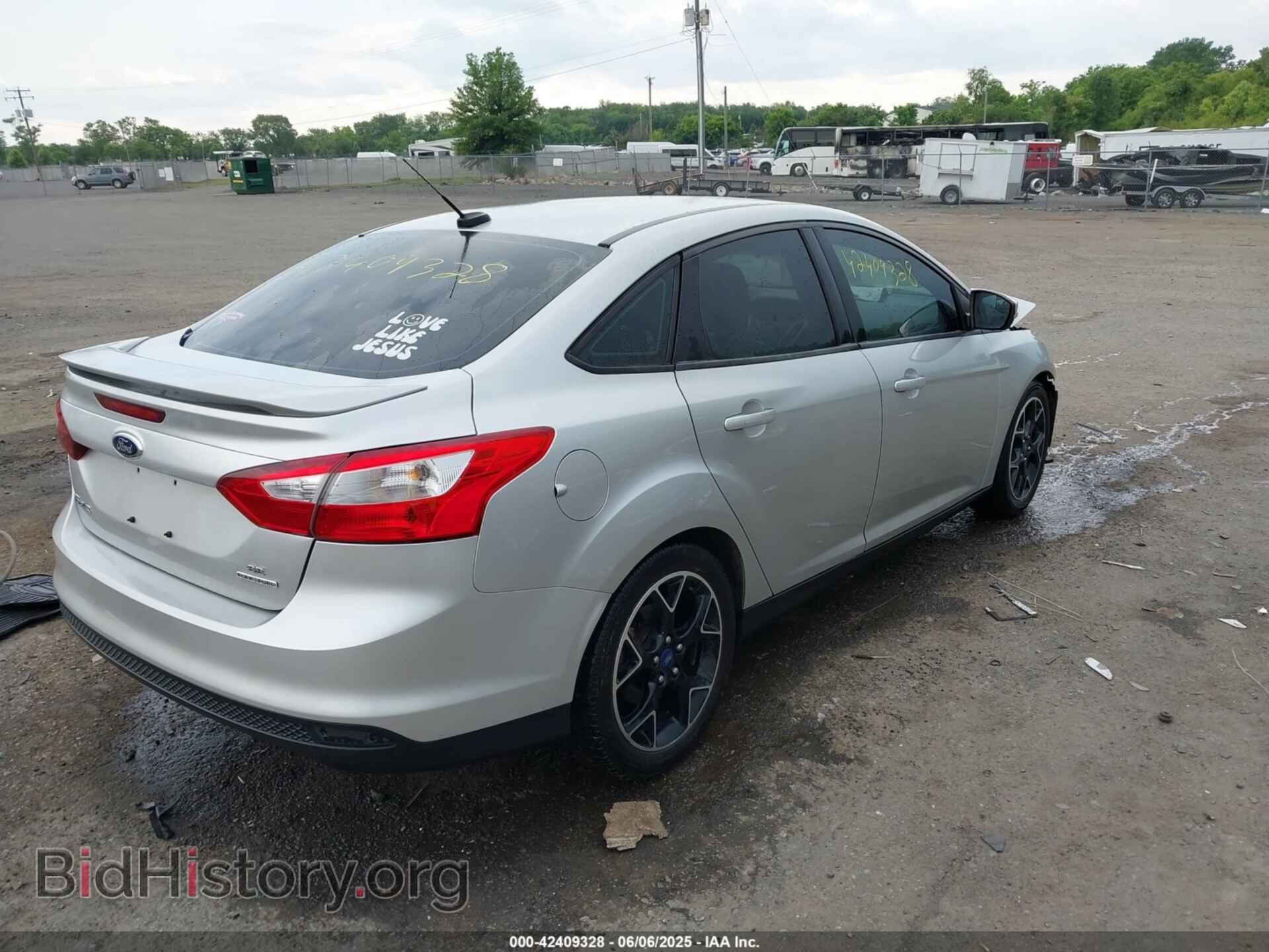 2014 FORD FOCUS - VIN: 1FADP3F27EL167393 - Фото 4