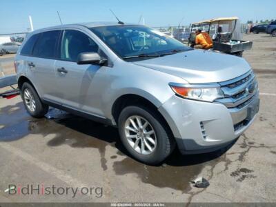 2013 Ford EDGE SE, серебристый — VIN 2FMDK3GC2DBC87838, IAAI