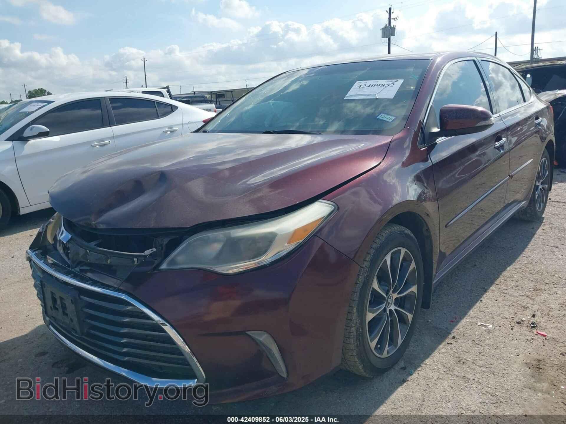 2016 TOYOTA AVALON - VIN: 4T1BK1EB6GU242597 - Фото 2