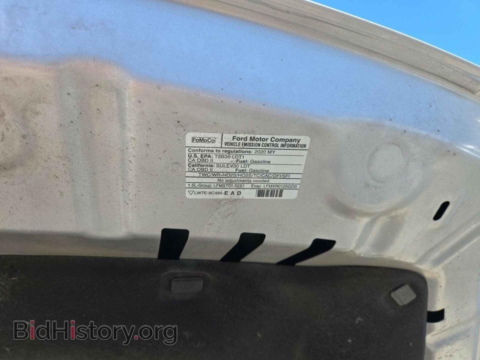 2020 FORD ESCAPE - VIN: 1FMCU0G61LUA12257 - Фото 7