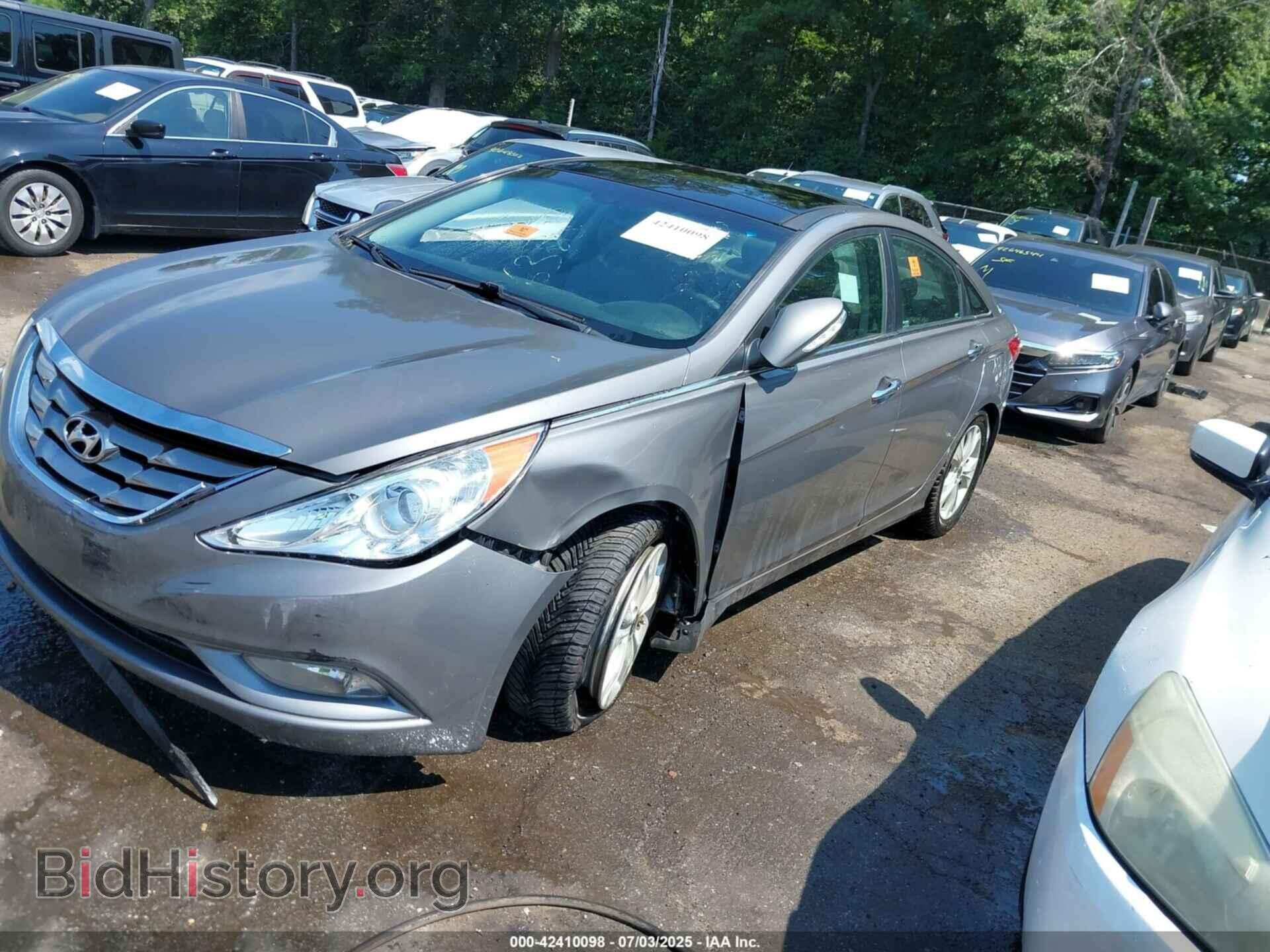 2013 HYUNDAI SONATA - VIN: 5NPEC4AC2DH596380 - Фото 2