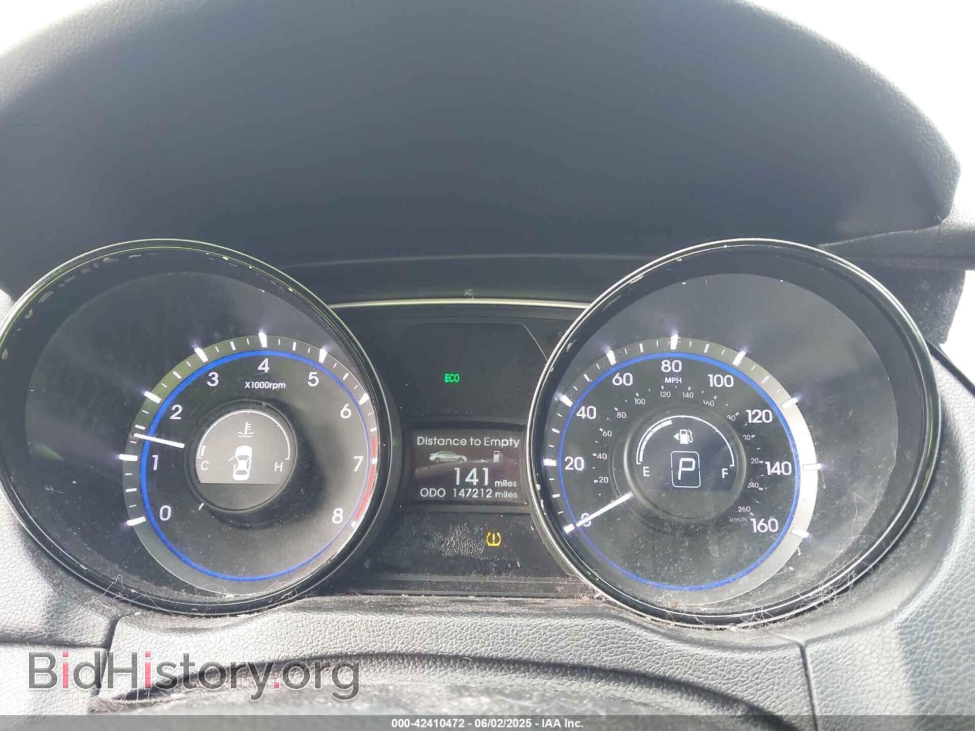 2013 HYUNDAI SONATA - VIN: 5NPEC4AC4DH605550 - Фото 7