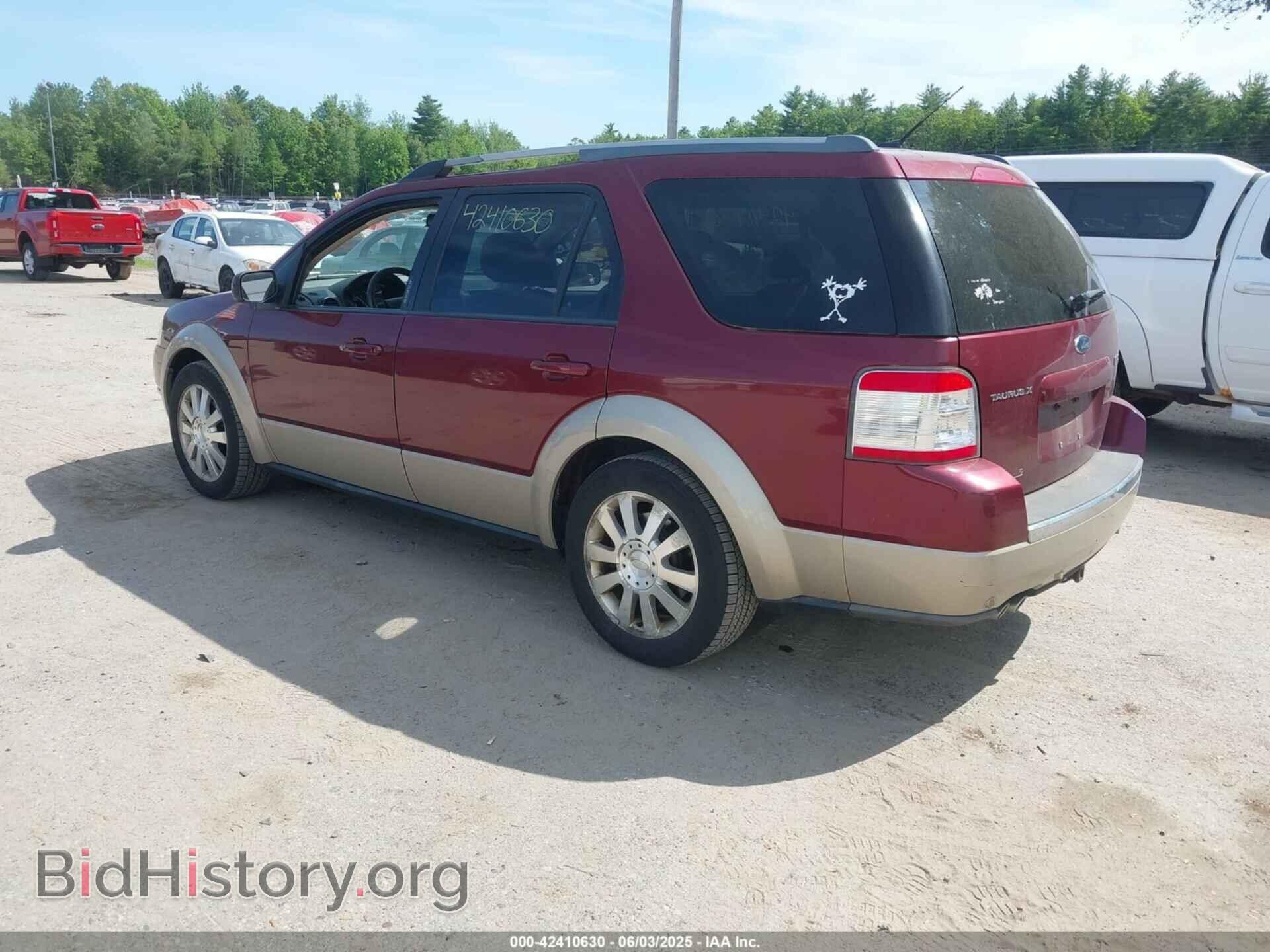 2008 FORD TAURUS X - VIN: 1FMDK07W48GA32924 - Фото 3