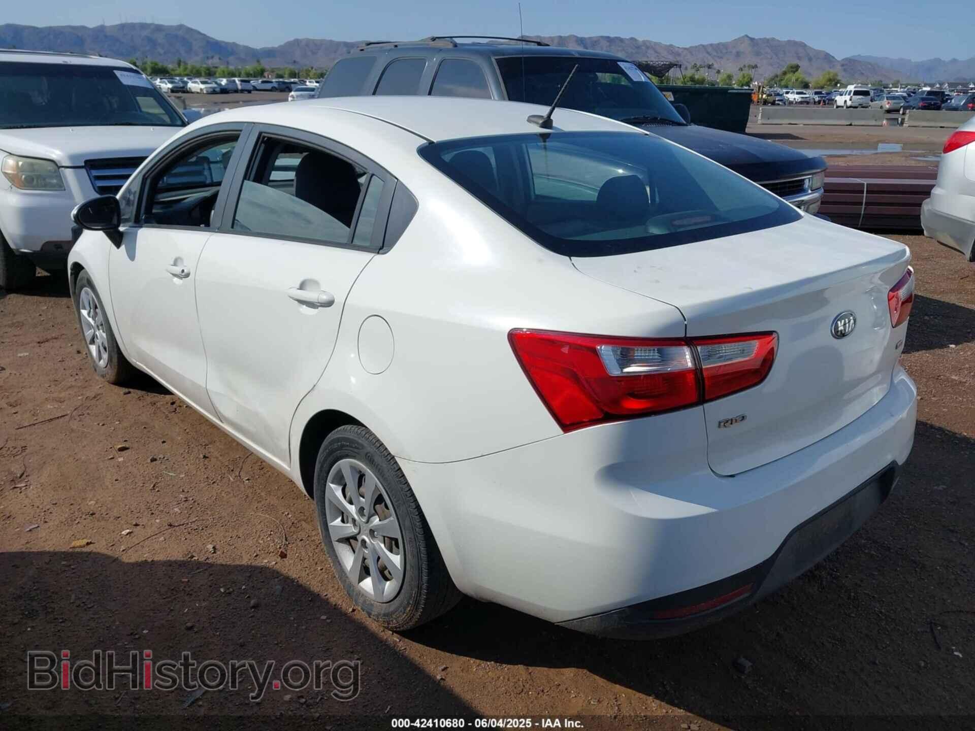 2014 KIA RIO - VIN: KNADM4A39E6415468 - Фото 3