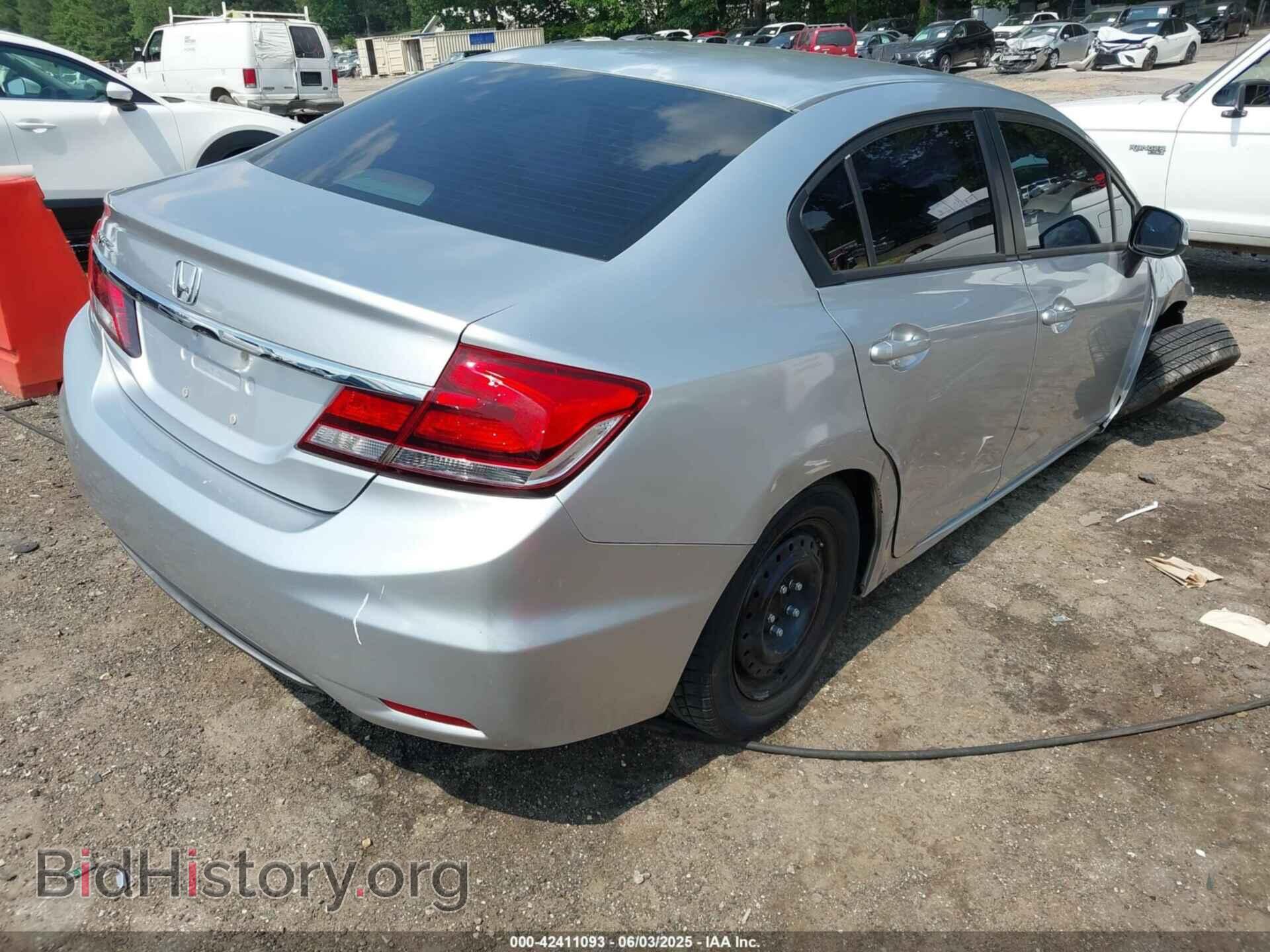 2013 HONDA CIVIC - VIN: 2HGFB2F53DH504578 - Фото 4