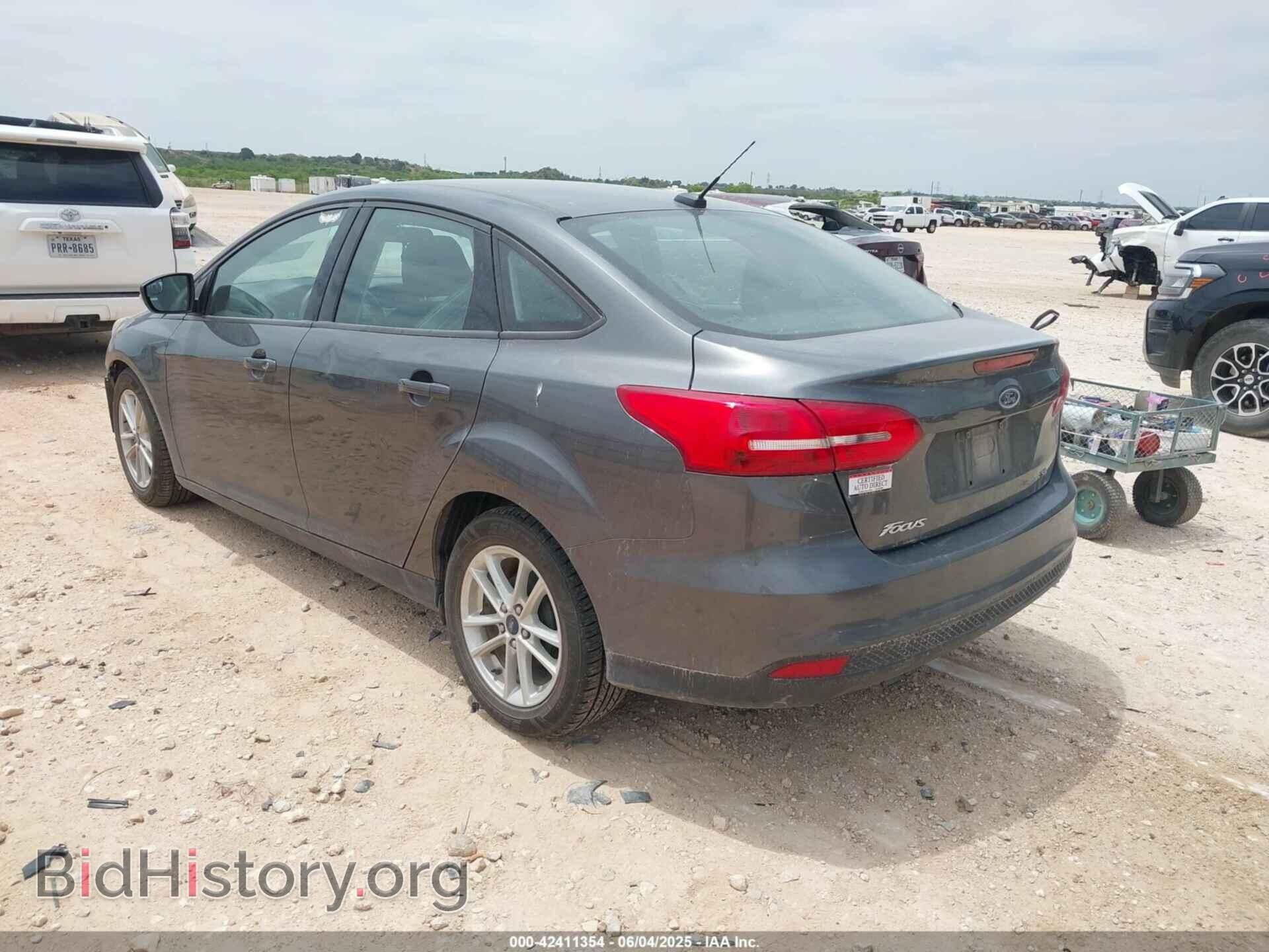 2017 FORD FOCUS - VIN: 1FADP3F27HL342018 - Фото 3