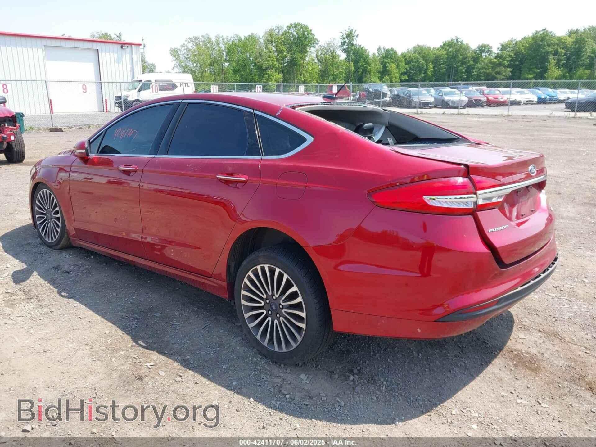 2018 FORD FUSION - VIN: 3FA6P0HD7JR201902 - Фото 3