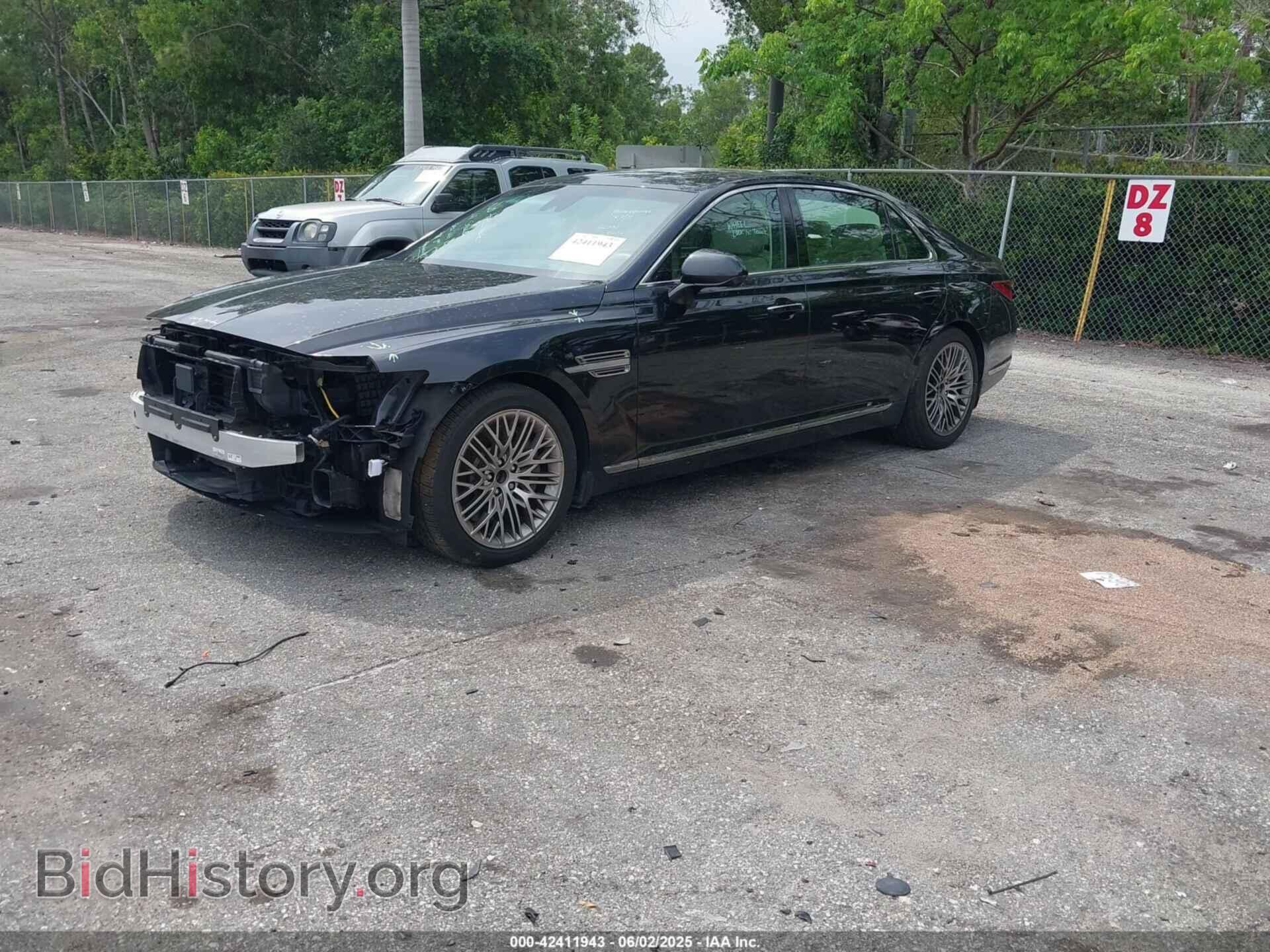2022 GENESIS G90 - VIN: KMTF54PH6NU096409 - Фото 2