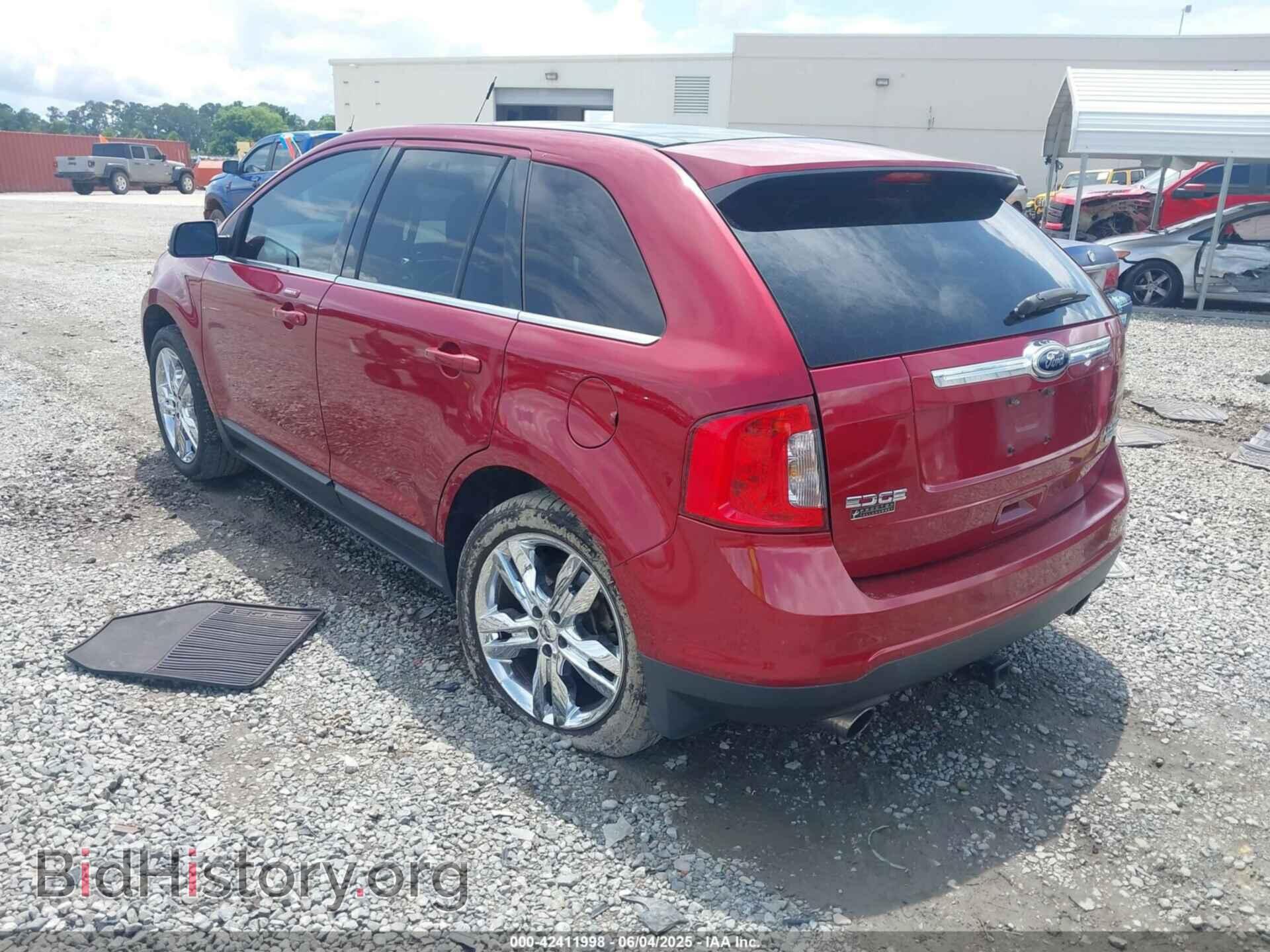 2014 FORD EDGE - VIN: 2FMDK3K94EBB35573 - Фото 3